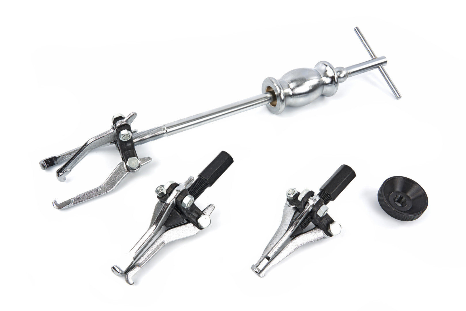 Súprava sťahovákov ložísk vnútorných a vonkajších s posuvným kladivom hbm