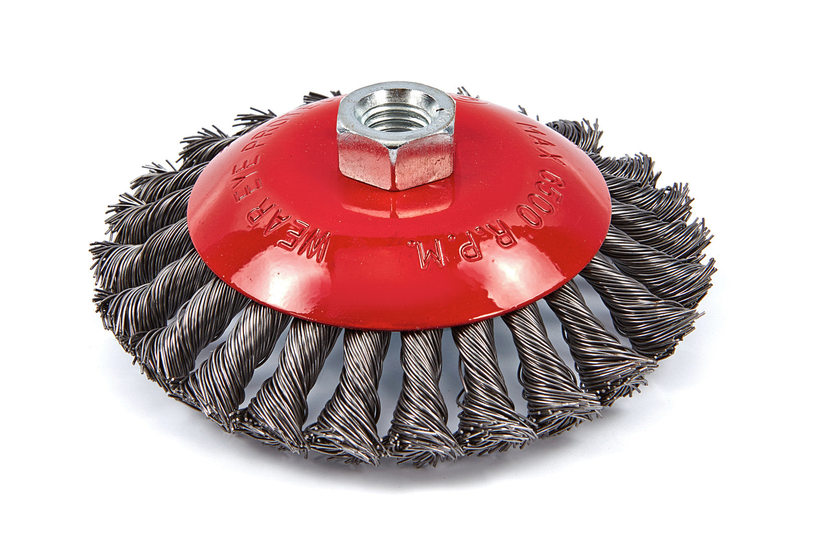 Zkrútená drôtená kefa pre uhlovú brúsku 115 mm hbm