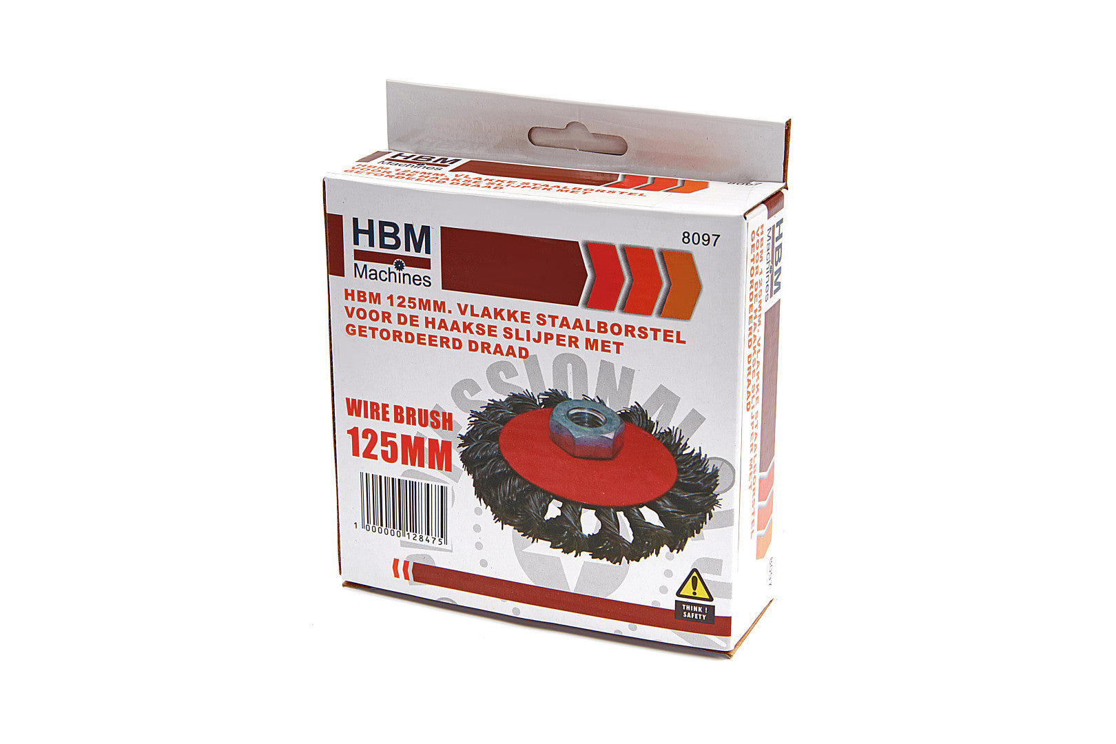 Zkrútená drôtená kefa pre uhlovú brúsku 115 mm hbm