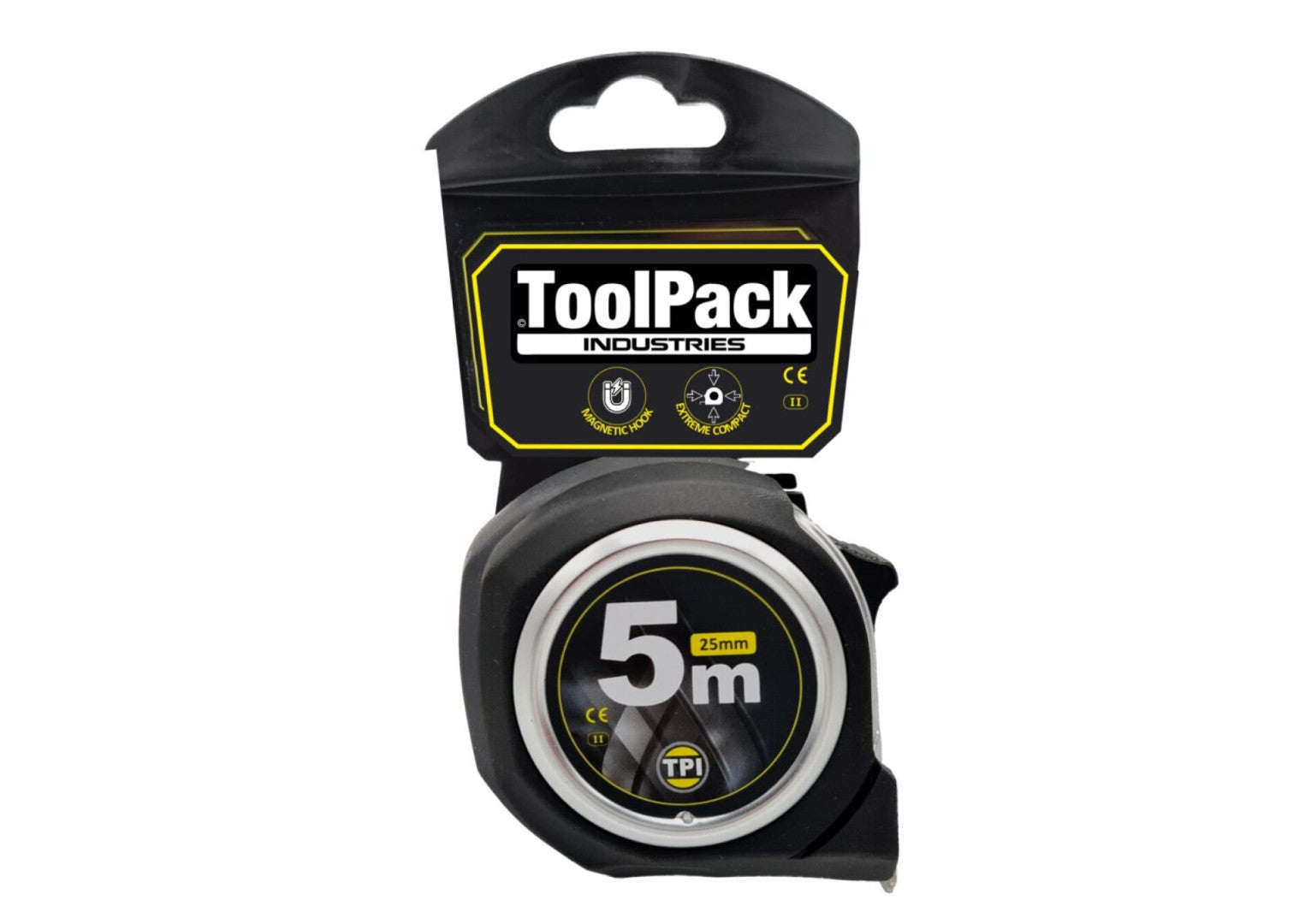 Profesionálny zvinovací meter, 5 m HBM