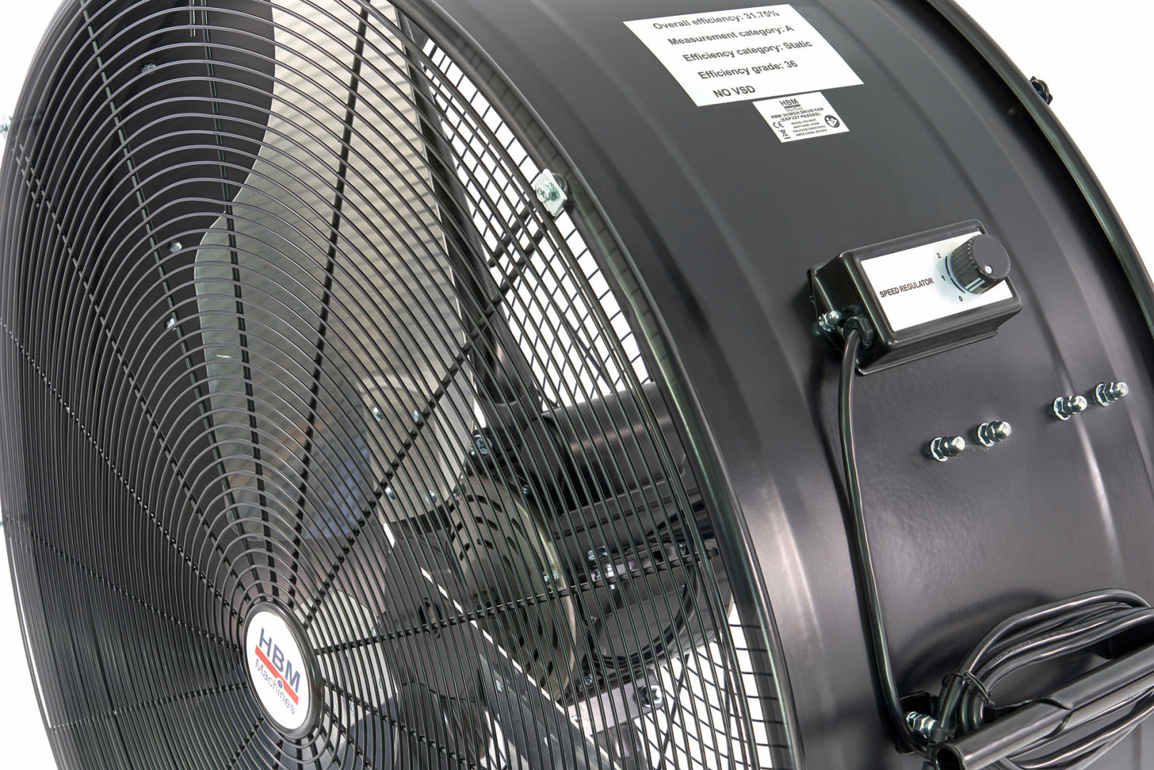 Profesionálny ventilátor so stojanom 900mm, 27600 m3/h