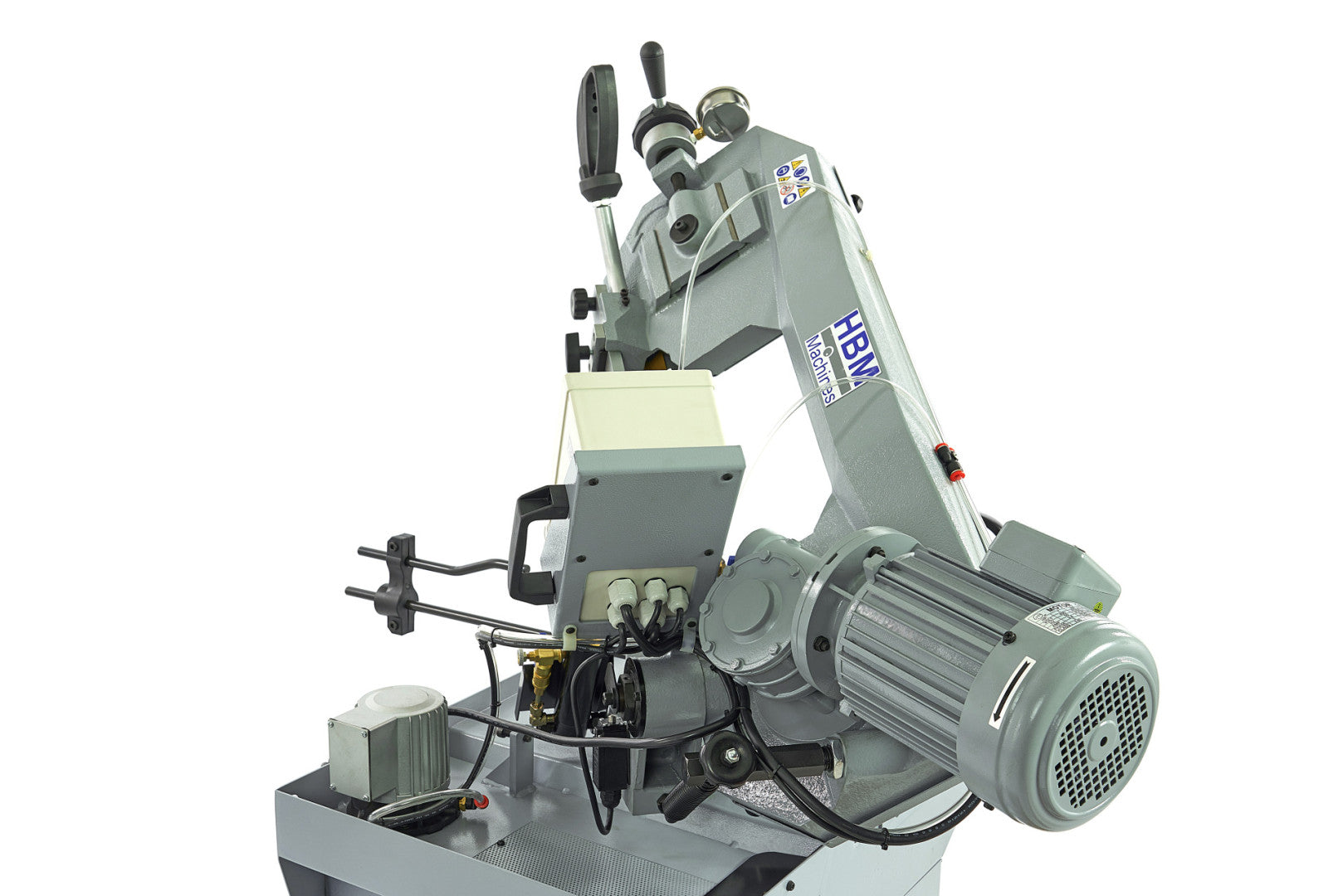 Horizontálna pásová píla na kov, profesionálna HBM 210 380V