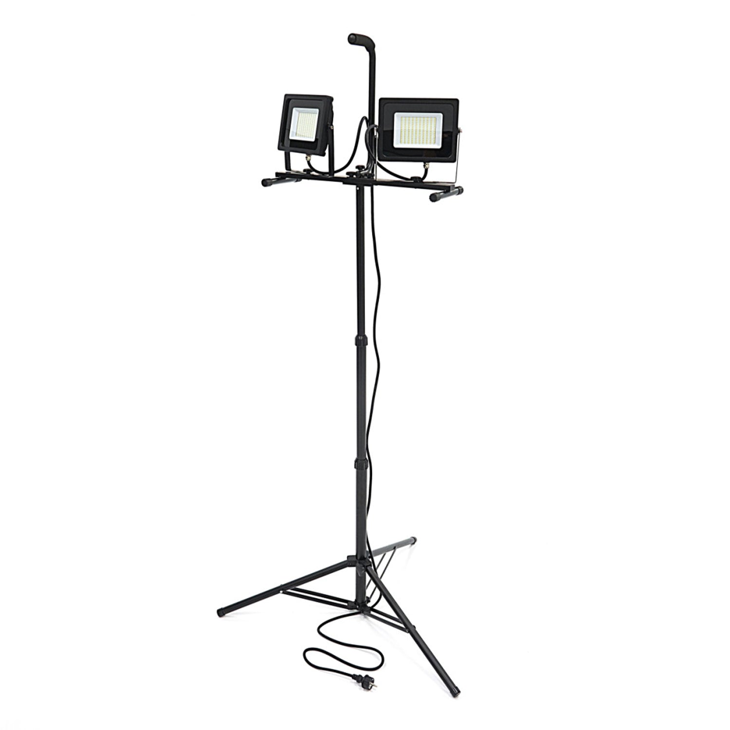 LED lampa so statívom - 2 × 50W, 2 × 4000lm