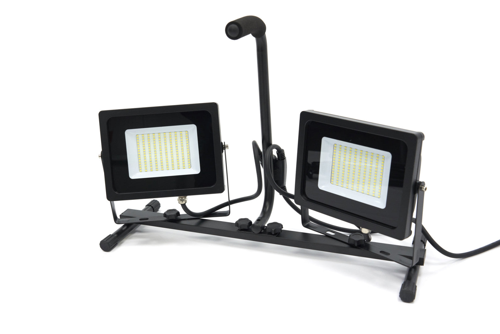 LED lampa so statívom - 2 × 50W, 2 × 4000lm