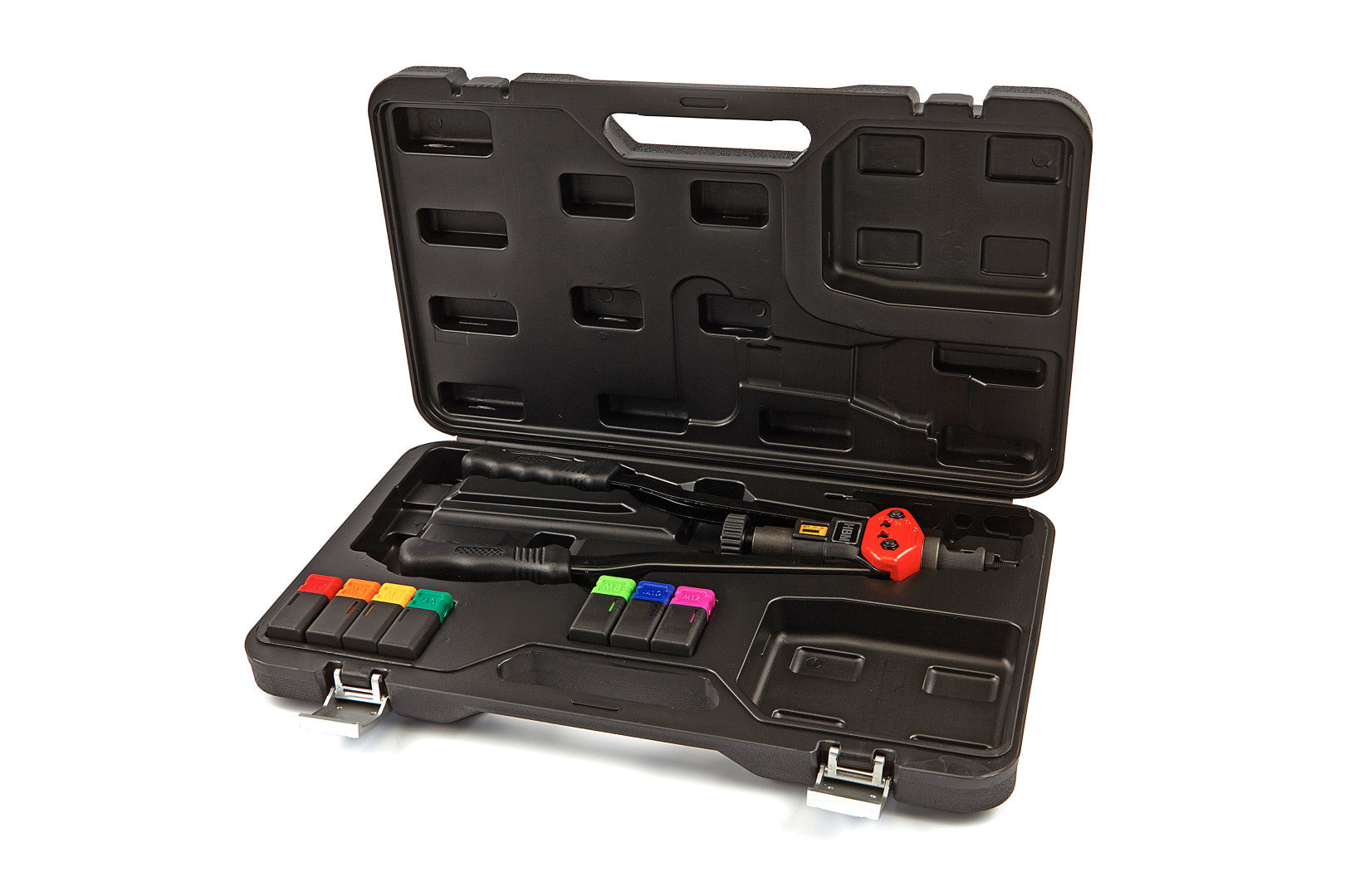 Sada profesionálnych nitovacích klieští m3-m12 hbm machines holandsko