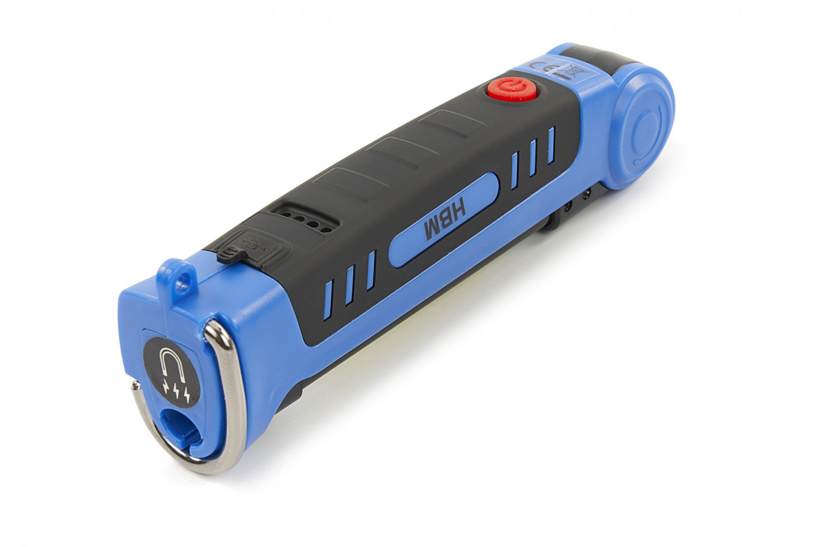 Skladacia a nabíjateľná LED lampa s magnetom a háčikom – 300 lúmenov – HBM