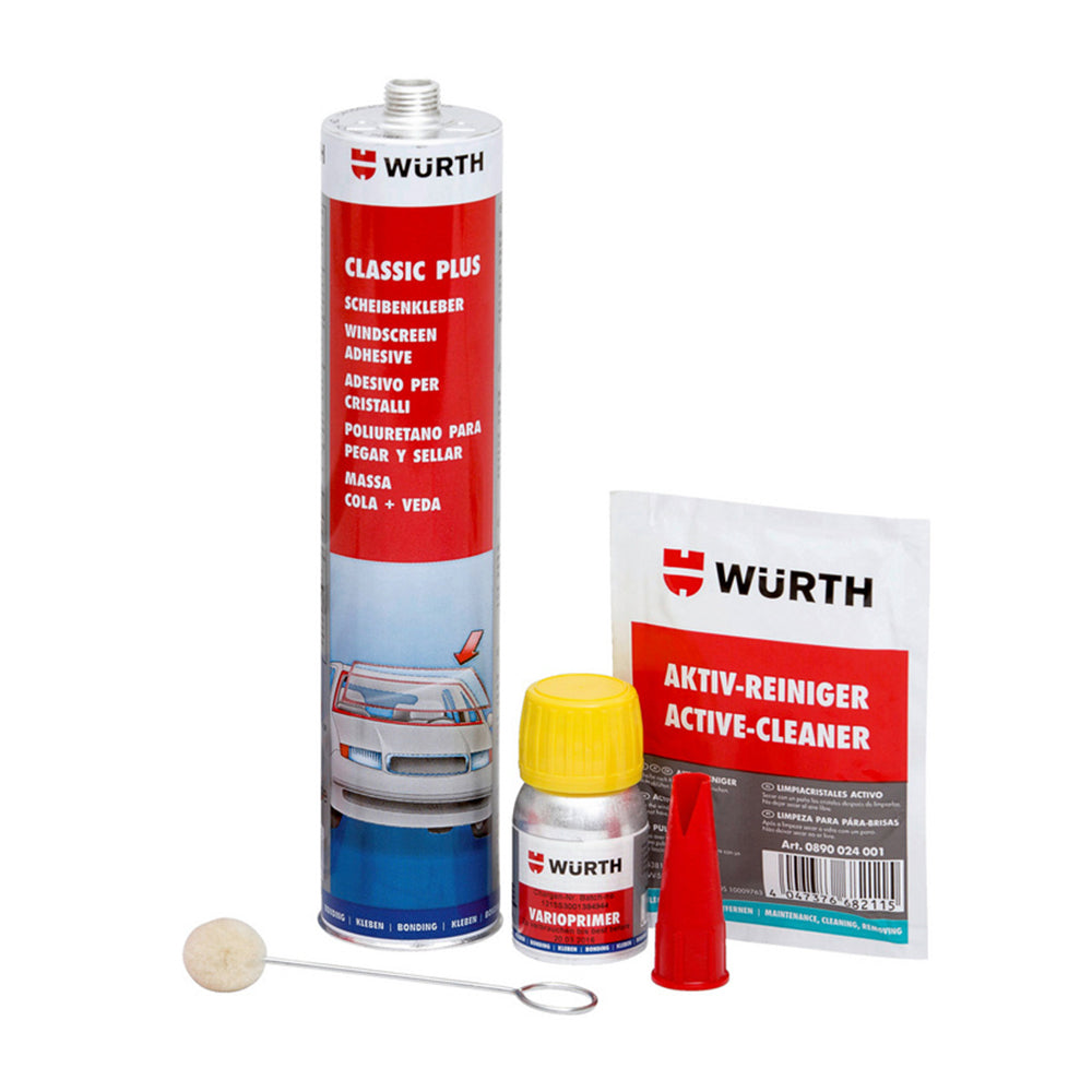 Sada na lepenie čelného skla classic plus wurth