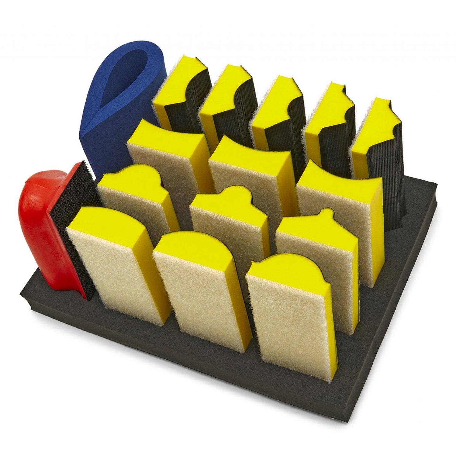 Sada 16 brúsnych hubiek HBM