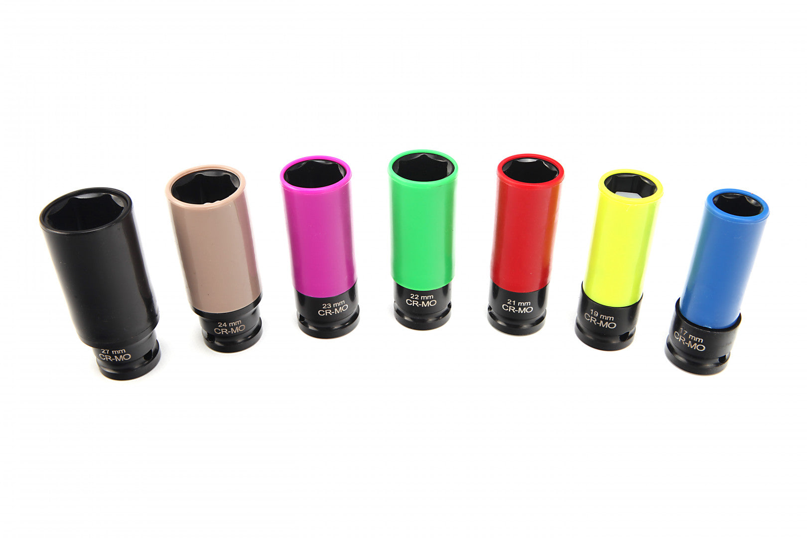 Sada nástrčiek s ochranou na hliníkové disky 1/2, 17–27 mm hbm