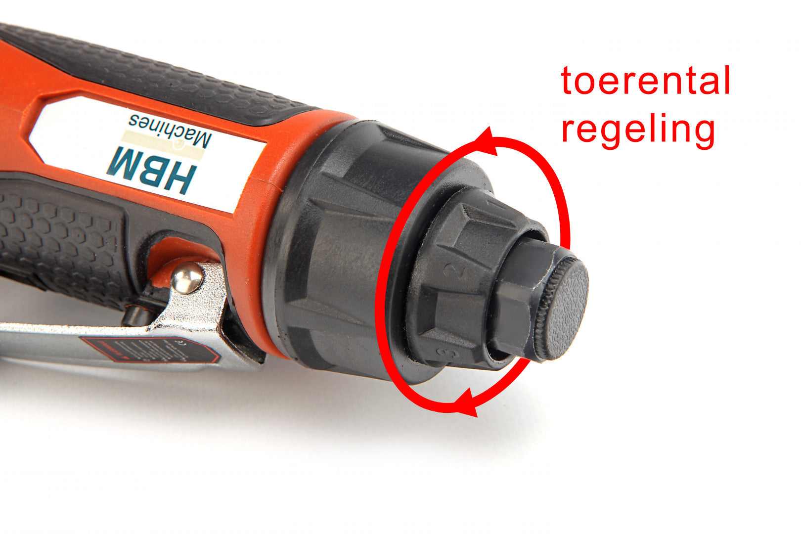 Pneumatická uhlová brúska s nastaviteľnými otáčkami 50mm HBM