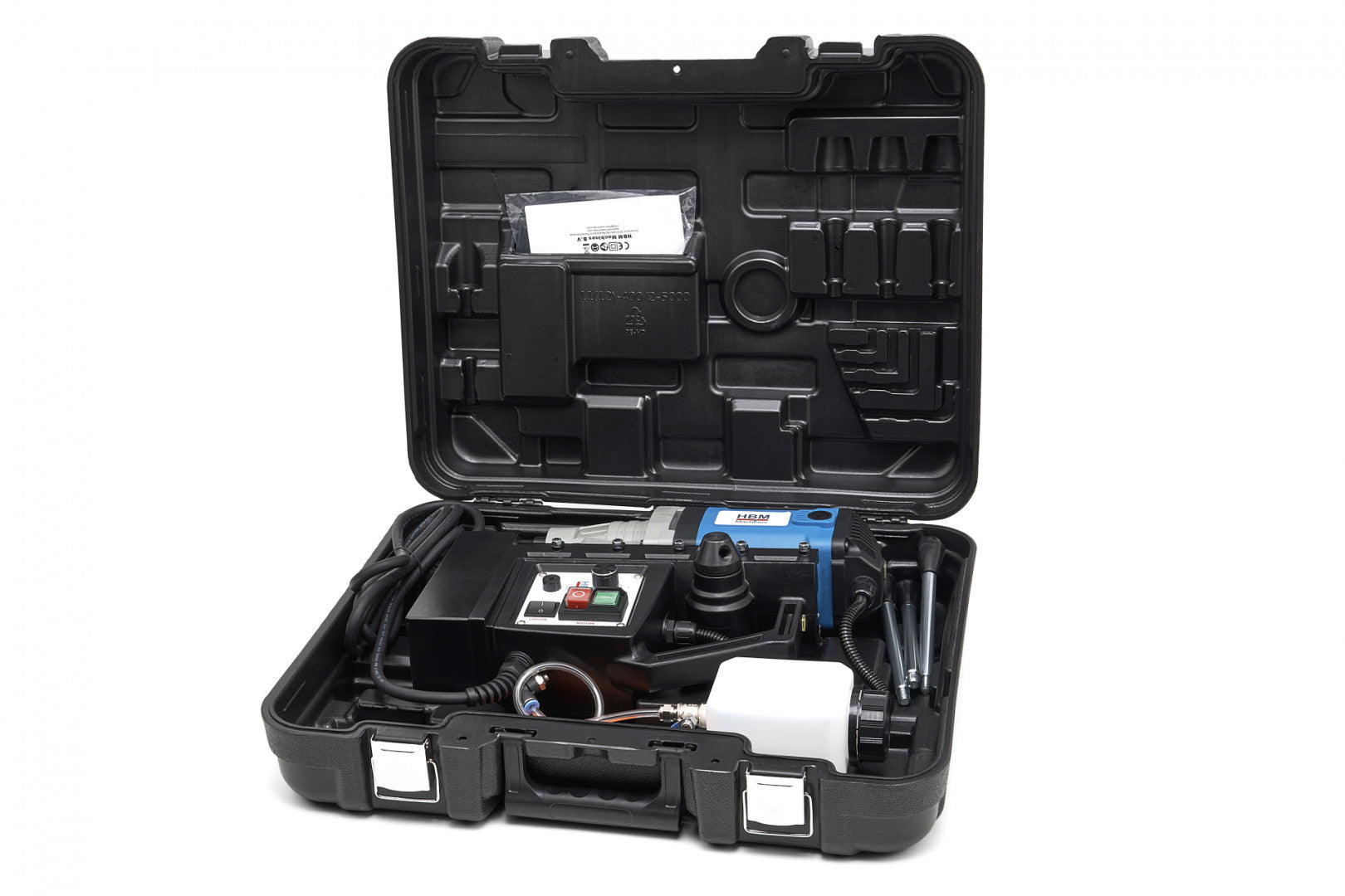 Magnetická vŕtačka 50mm s reguláciou otáčok HBM