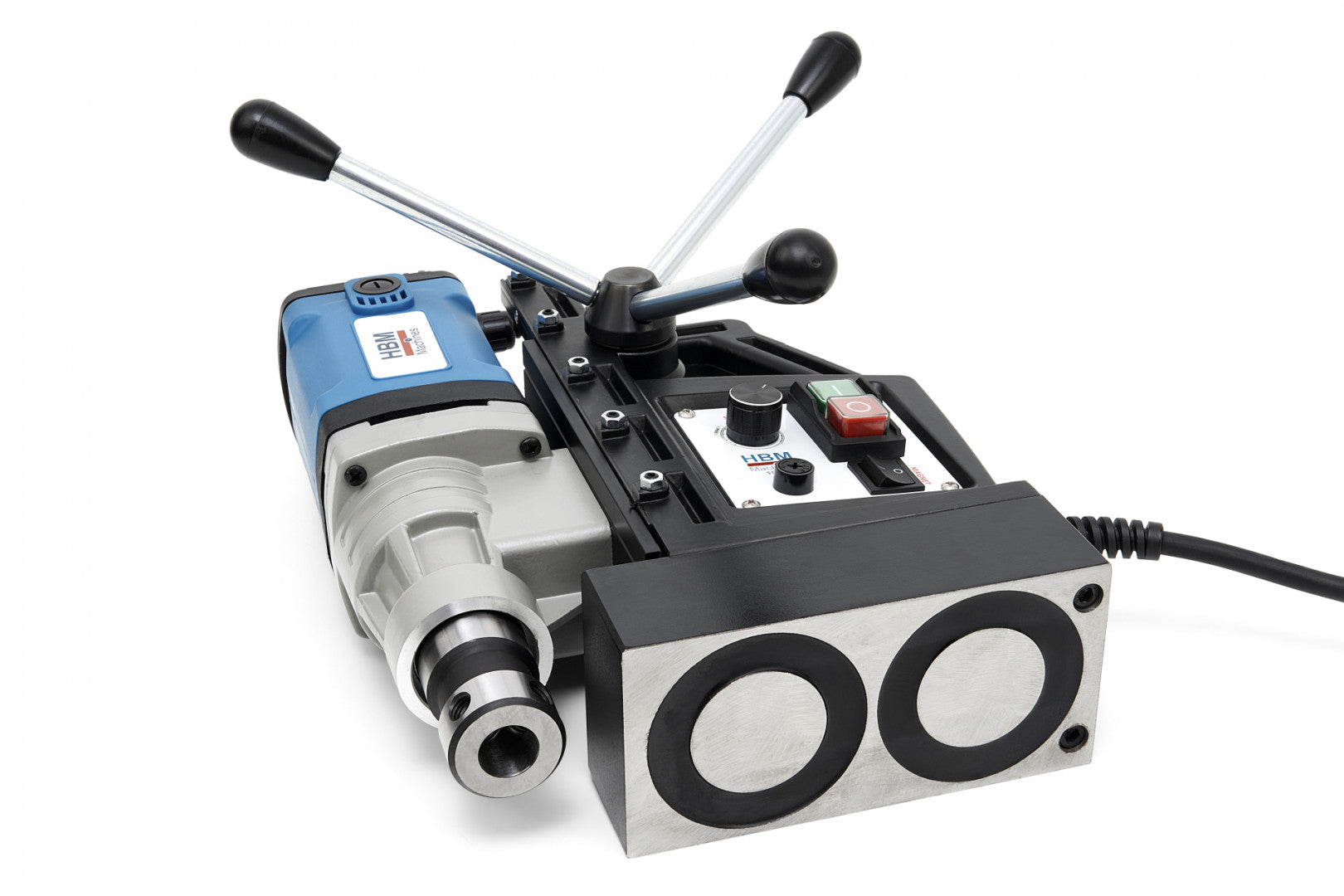 Magnetická vŕtačka 50mm s reguláciou otáčok HBM
