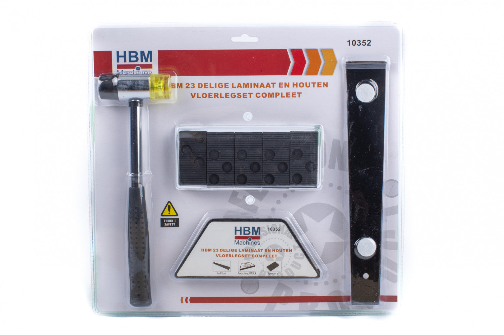 Súprava na montáž a upevnenie laminátovej a drevenej podlahy 23 kusov hbm machines holandsko
