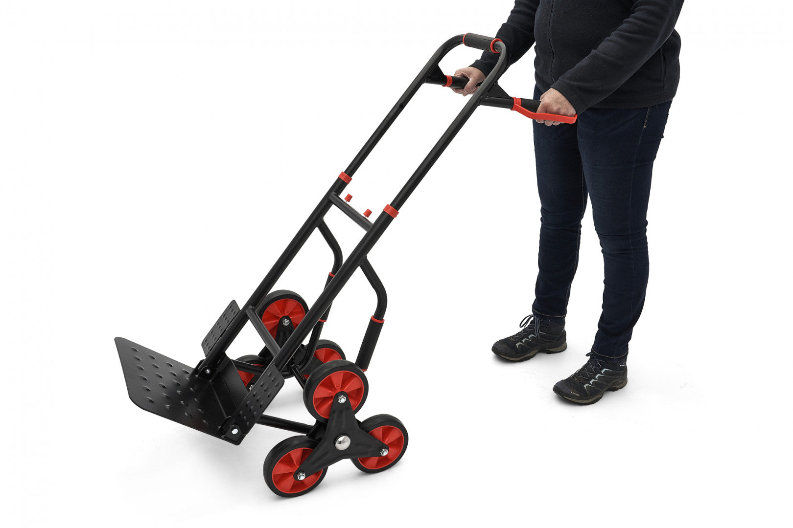 Schodisková rudla - vozík na prepravu tovaru po schodoch 300kg, model 2, HBM