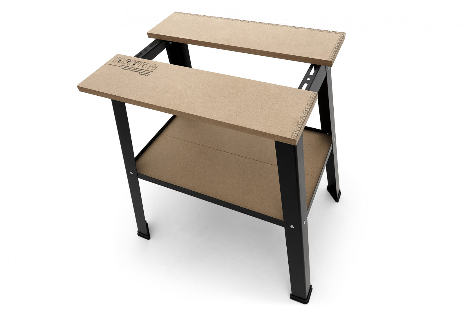 Pracovný stôl - stojan s nastaviteľnou doskou z MDF 815mm HBM