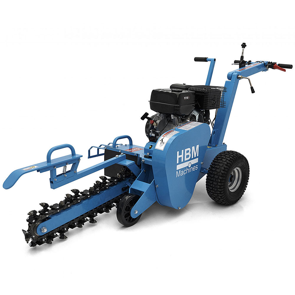 Stroj na kopanie rýh, motor hyundai 420 cm³, 4-takt, 15 hp hbm