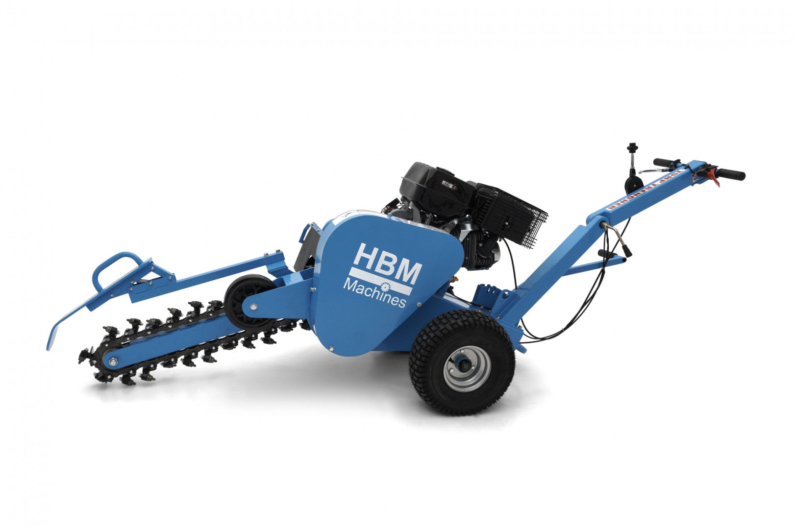 Stroj na kopanie rýh, motor hyundai 420 cm³, 4-takt, 15 hp hbm