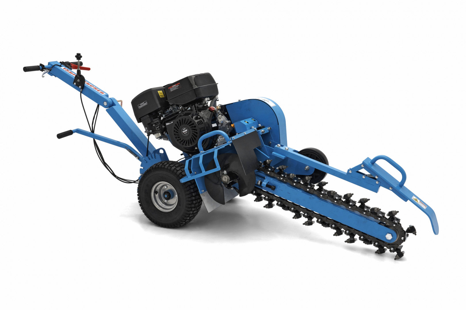 Stroj na kopanie rýh, motor hyundai 420 cm³, 4-takt, 15 hp hbm