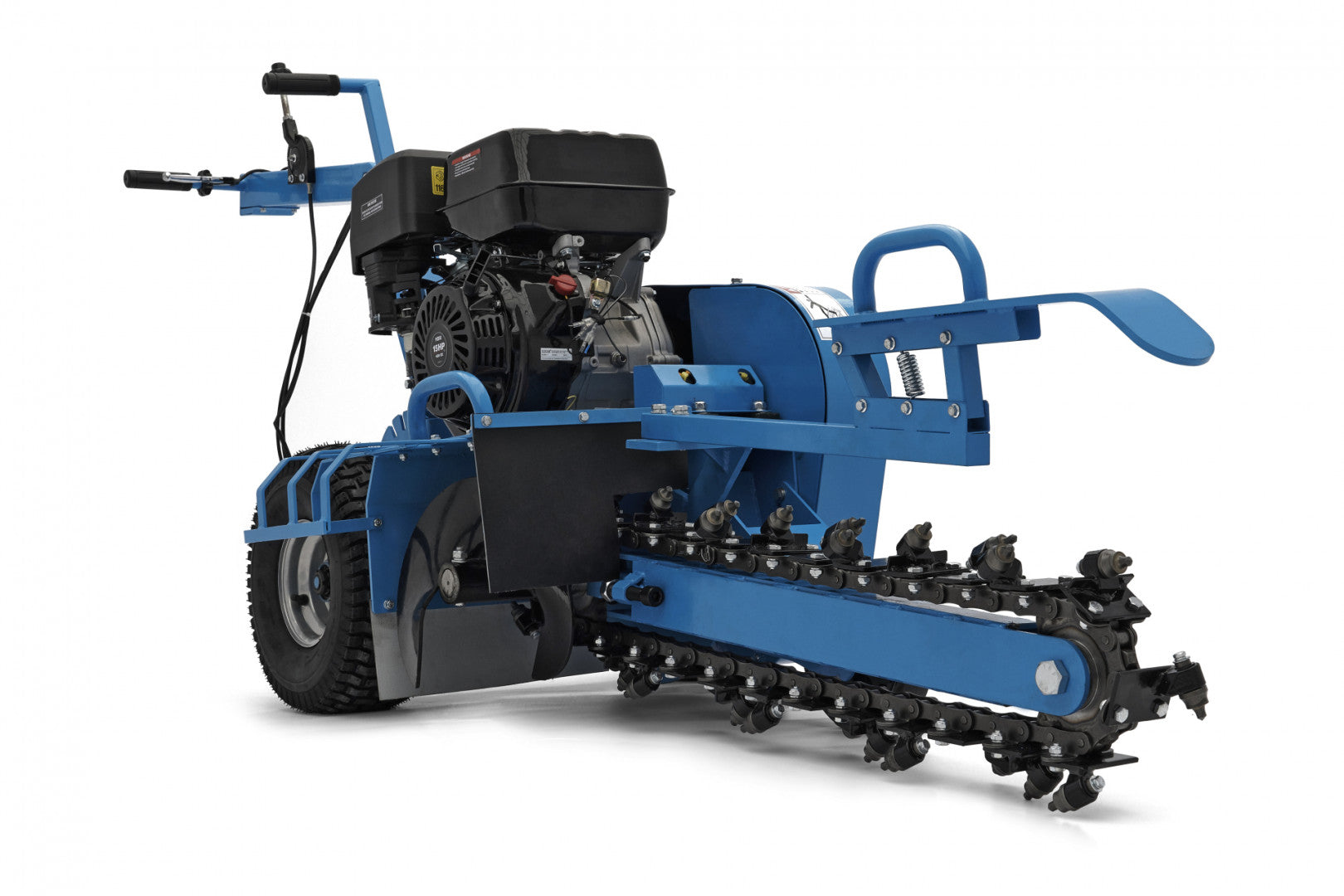 Stroj na kopanie rýh, motor hyundai 420 cm³, 4-takt, 15 hp hbm