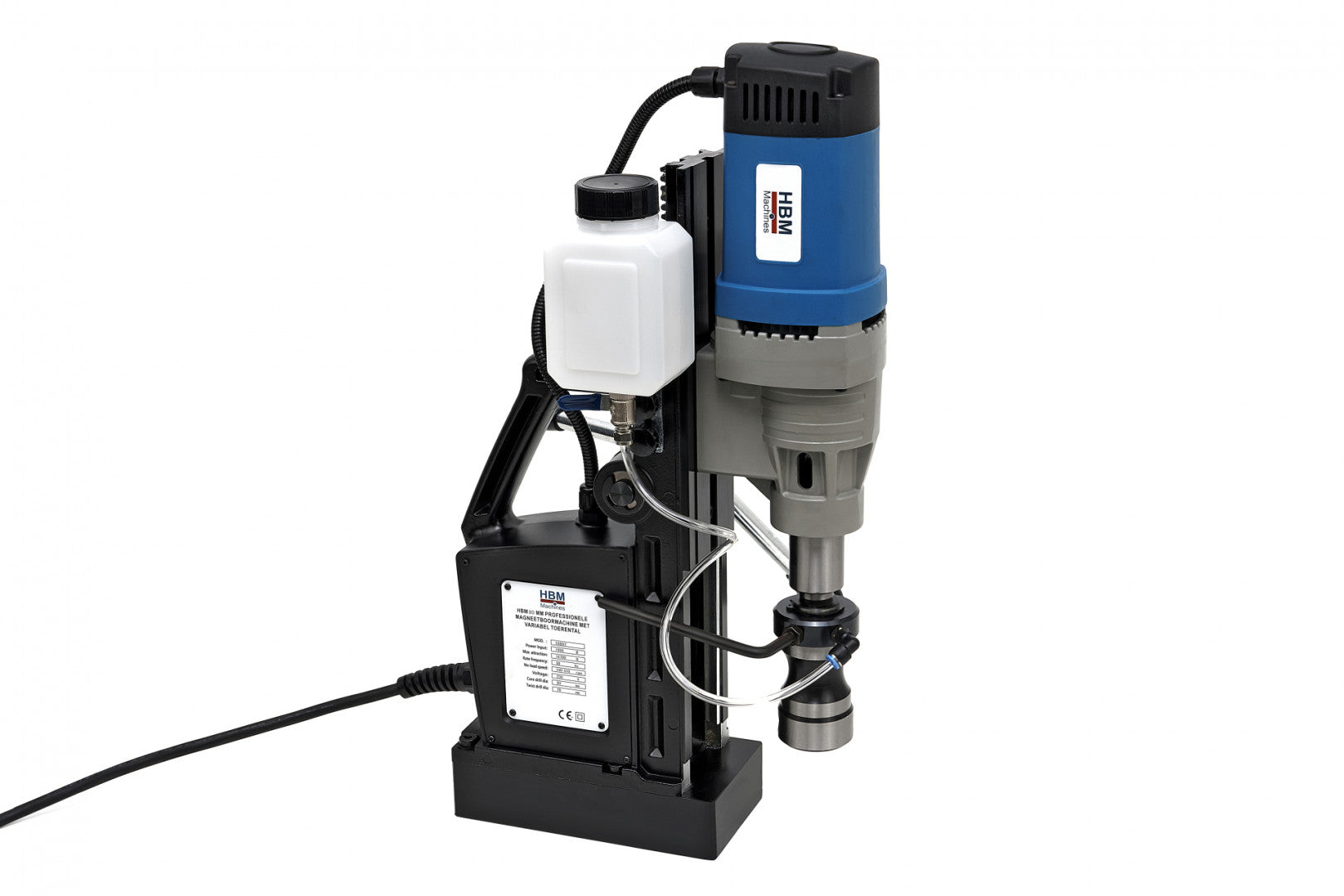 Magnetická vŕtačka 80mm s reguláciou otáčok HBM