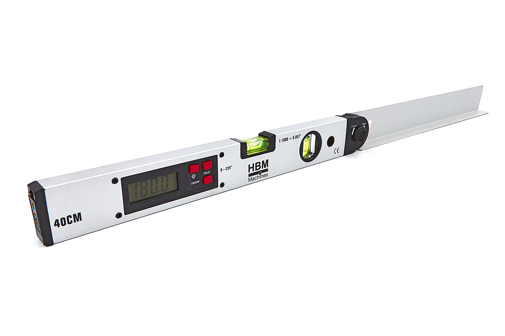 Vodováha s uhlomerom 400 mm hbm