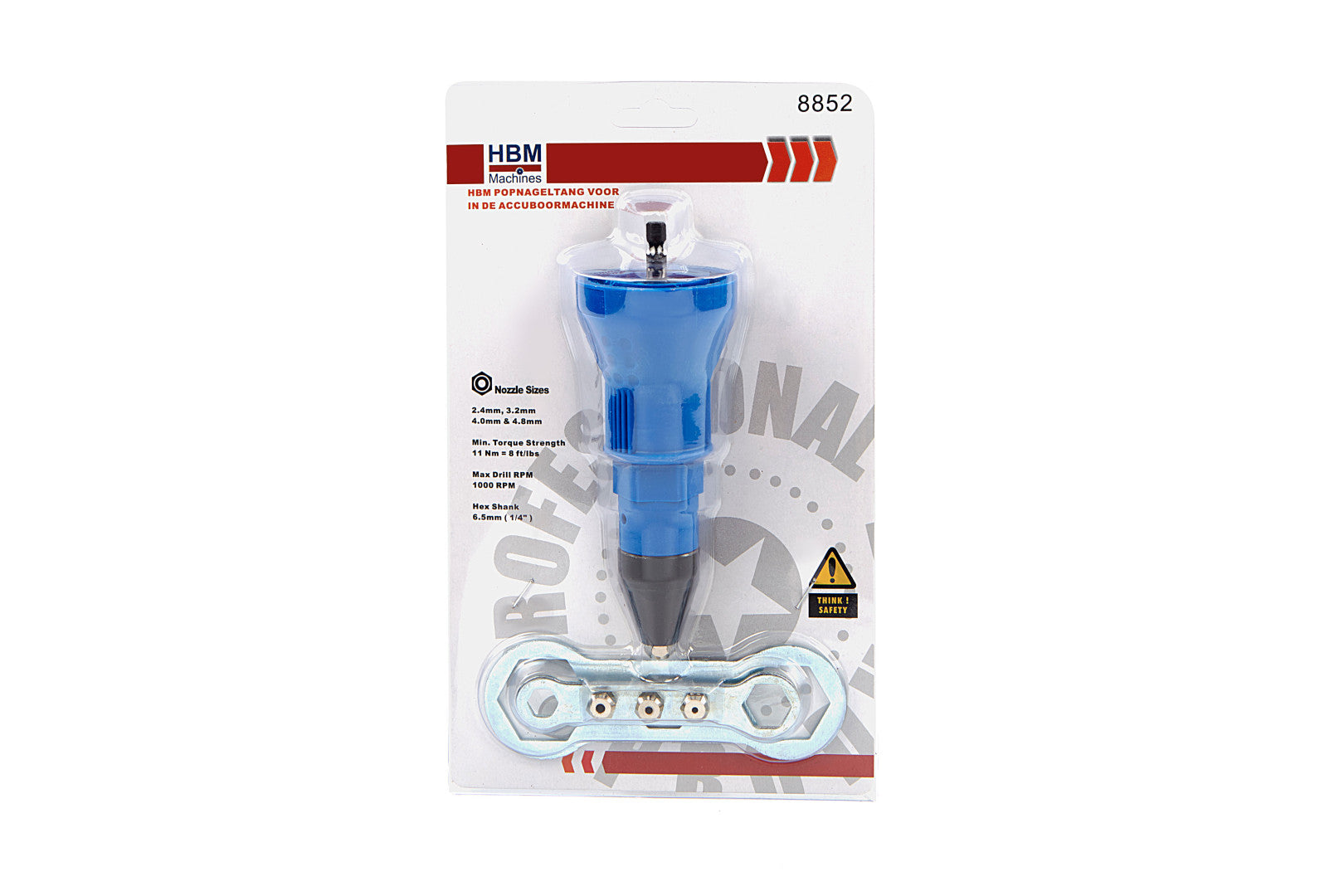 Nitovací adaptér - nadstavec na vŕtačku HBM