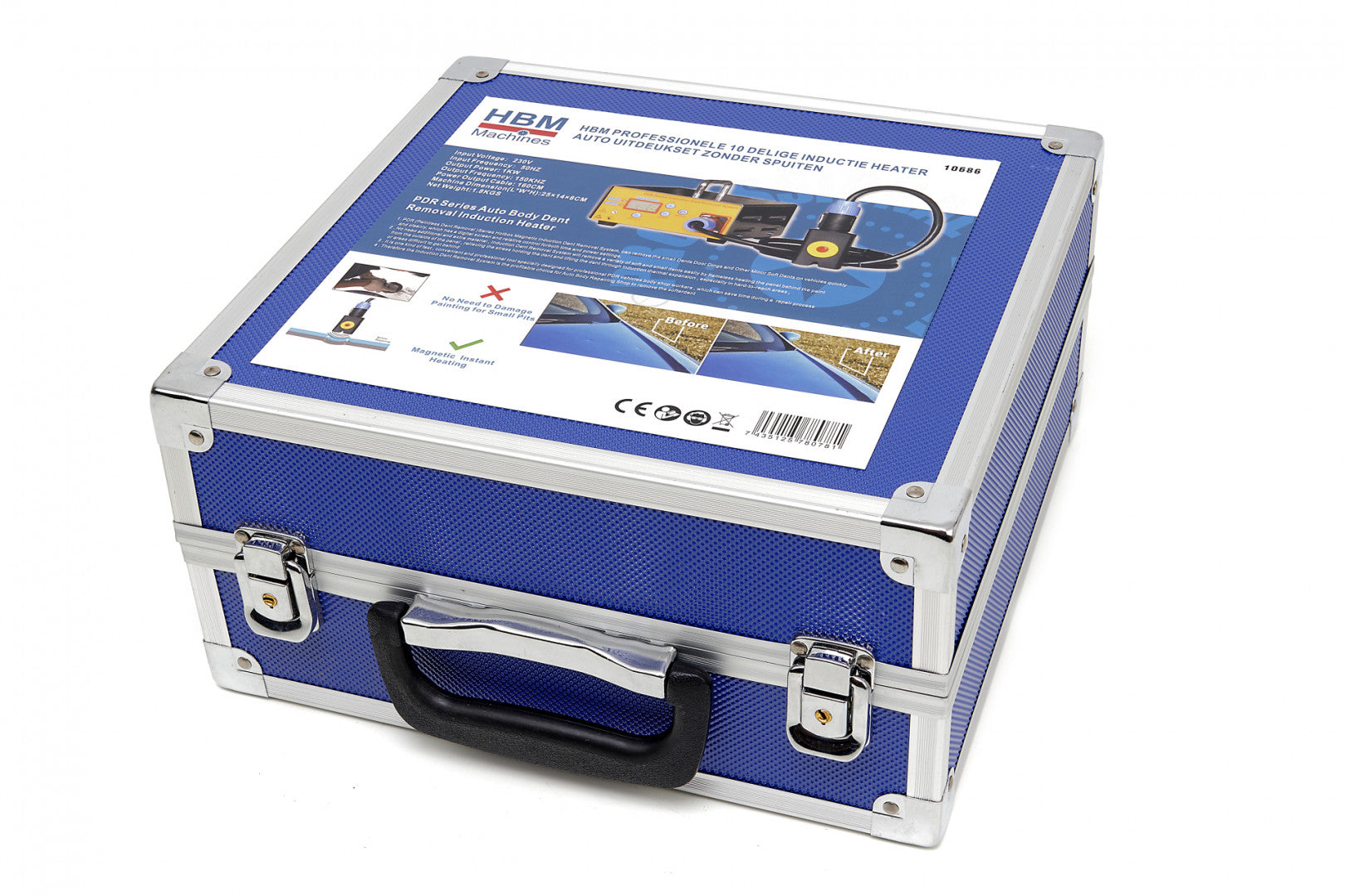 Indukčná sada na opravu karosérie PDR, 10 dielov HBM