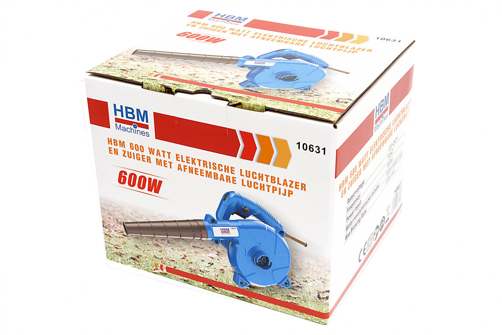 Elektrický fukár - fúkač 600W HBM