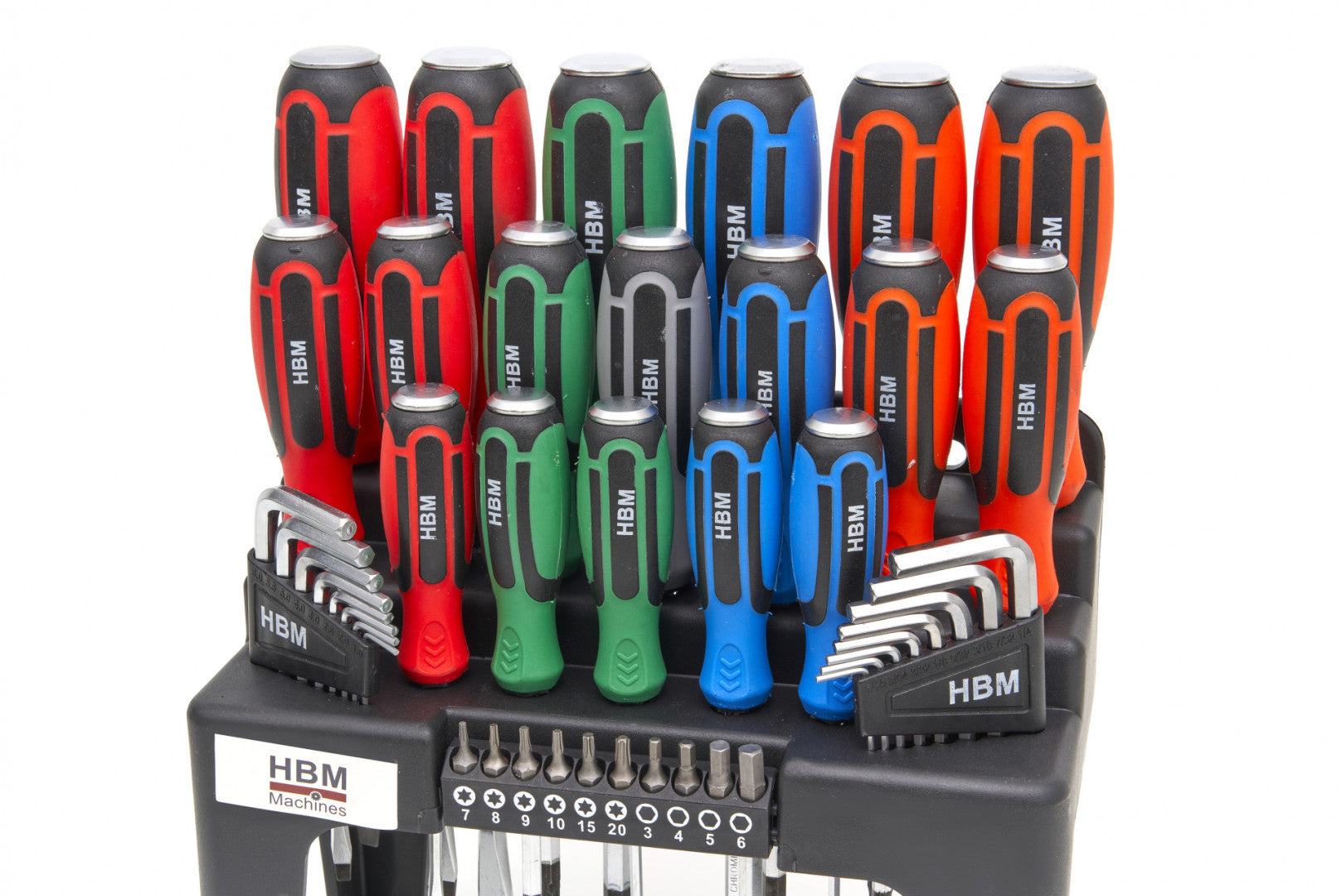 Sada mechanických skrutkovačov 44 kusov hbm