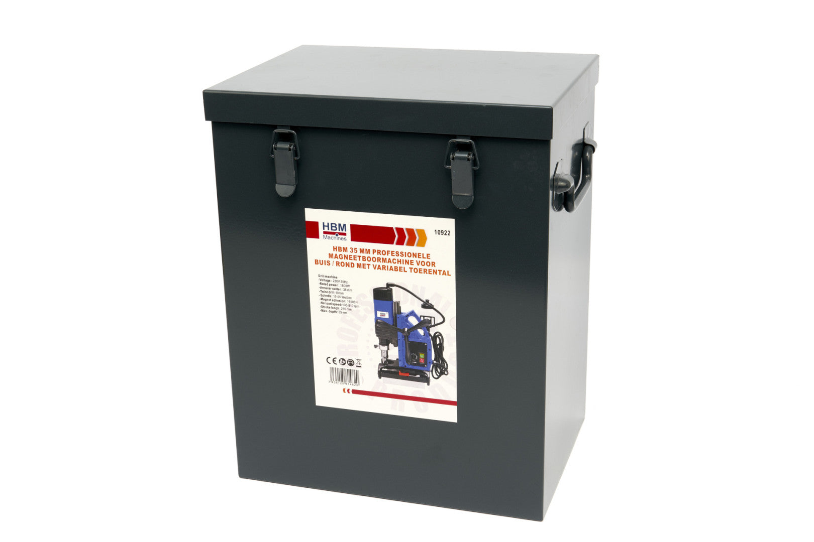 Magnetická vŕtačka 1600W, 230V, 35mm HBM