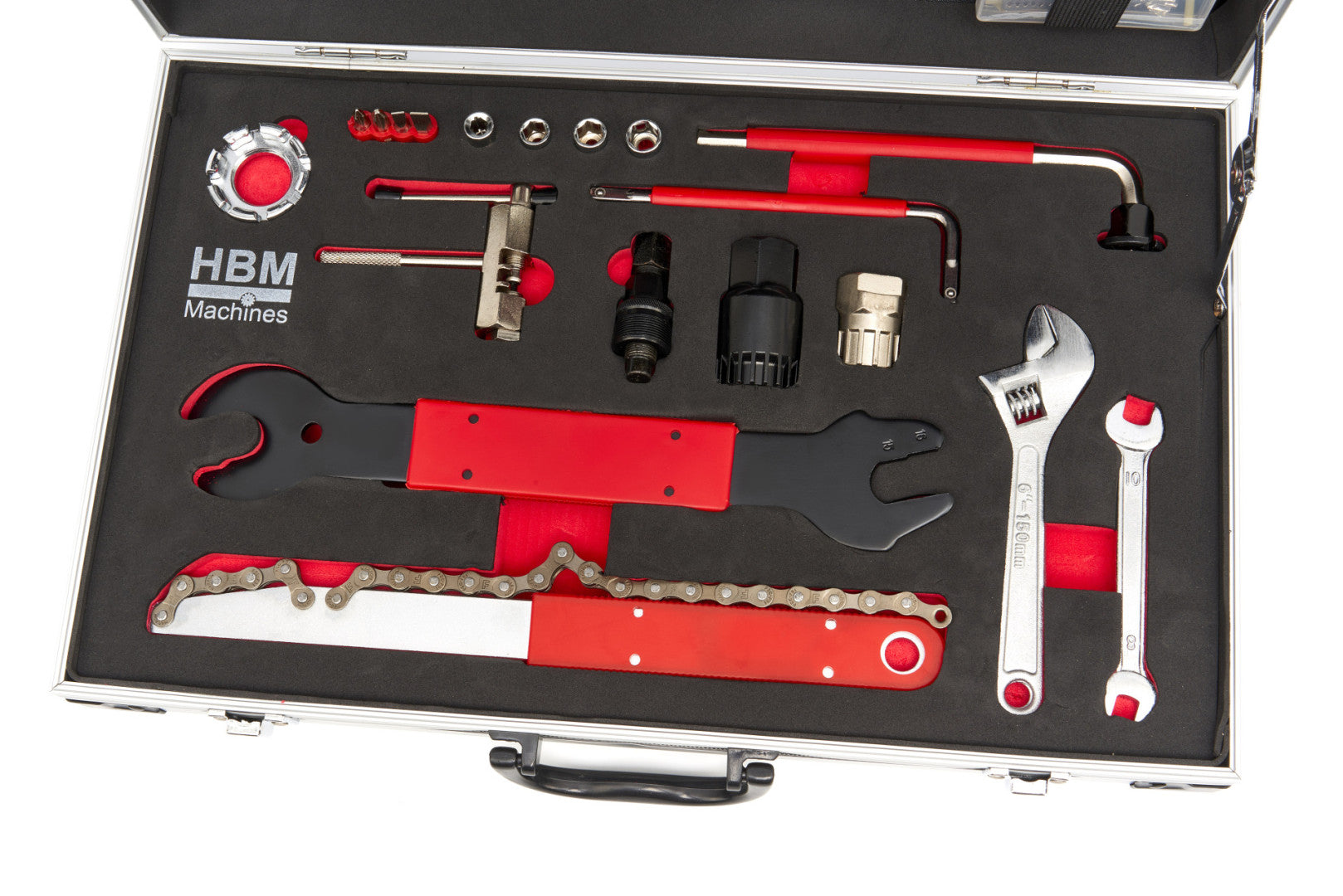 Súprava náradia hbm na opravu bicyklov 22 kusov