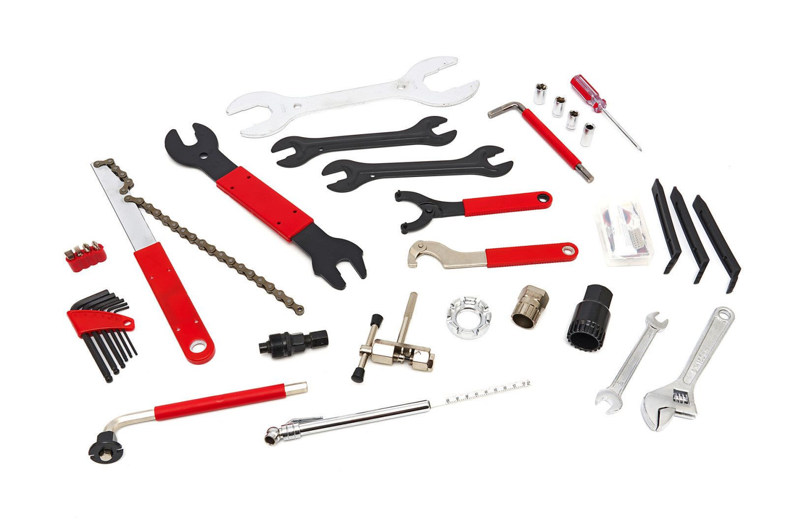 Súprava náradia hbm na opravu bicyklov 22 kusov