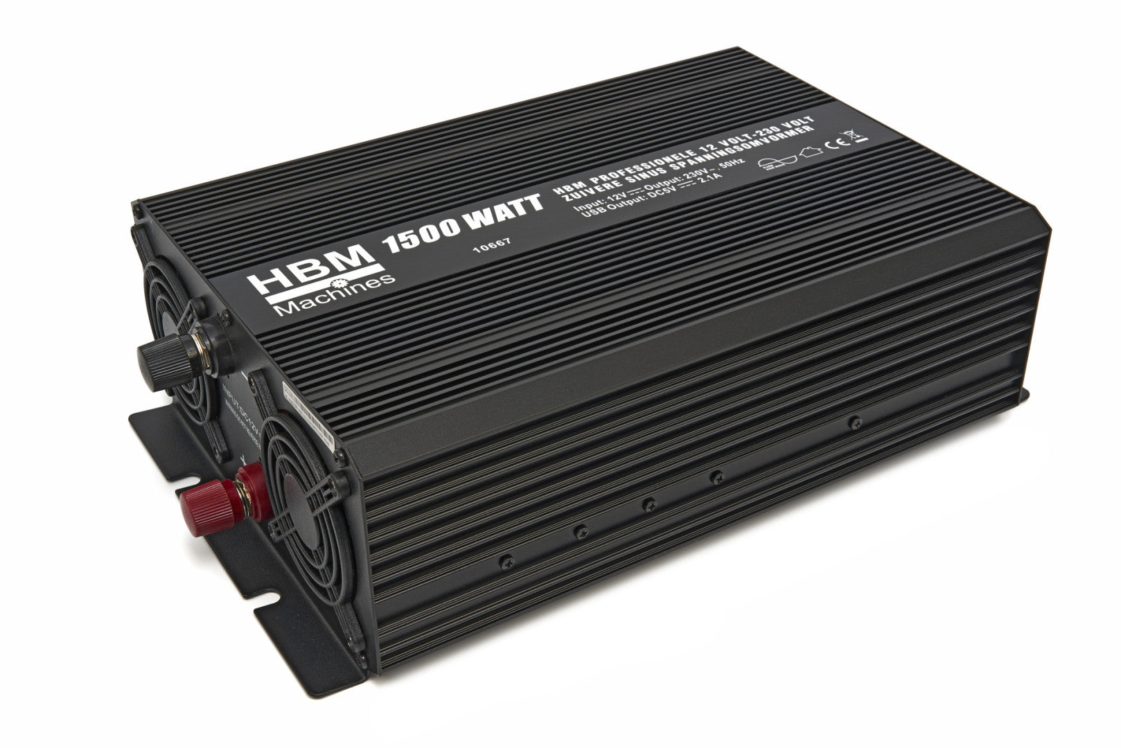 Menič napätia do auta 3000W 12V - 230V HBM