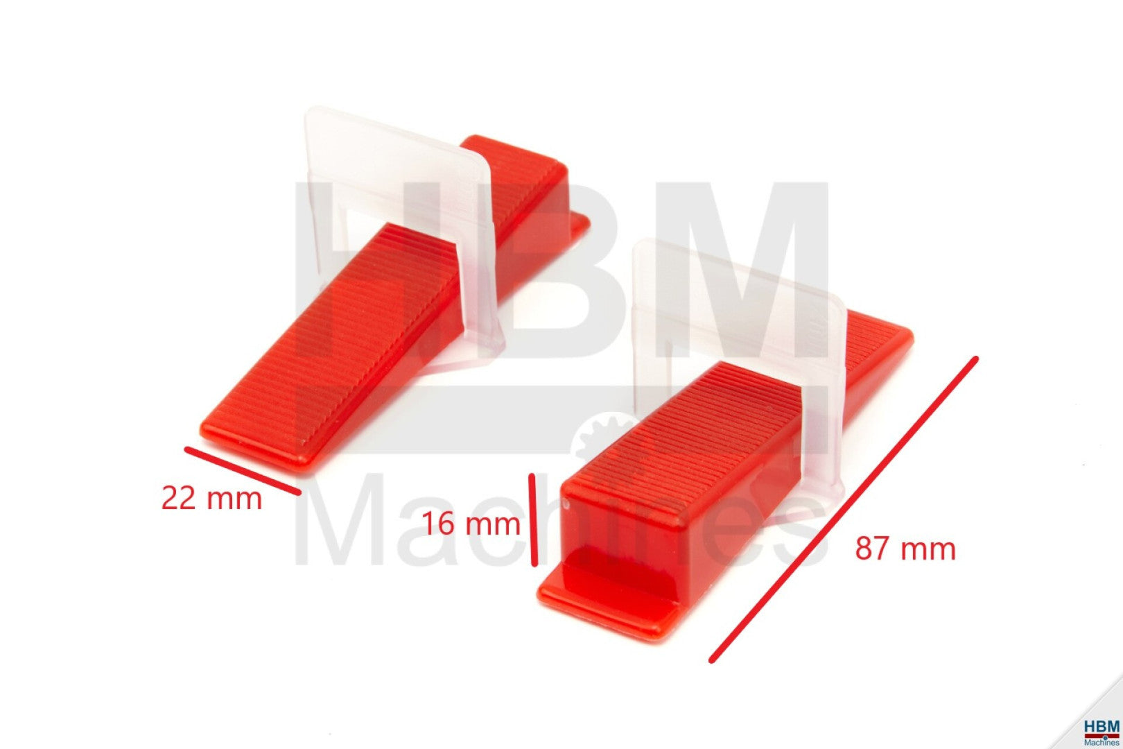 Súprava klipov, svoriek a klinov na niveláciu a vyrovnanie obkladov a dlažby 802 kusov hbm