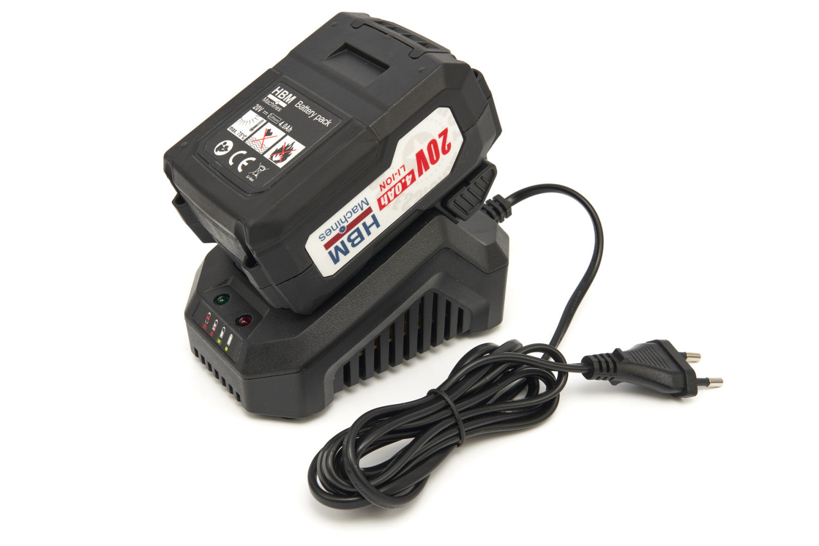 Elektrická striekacia pištoľ na farbu s nádržkou 1l a 2 akumulátormi 18V 4Ah HBM