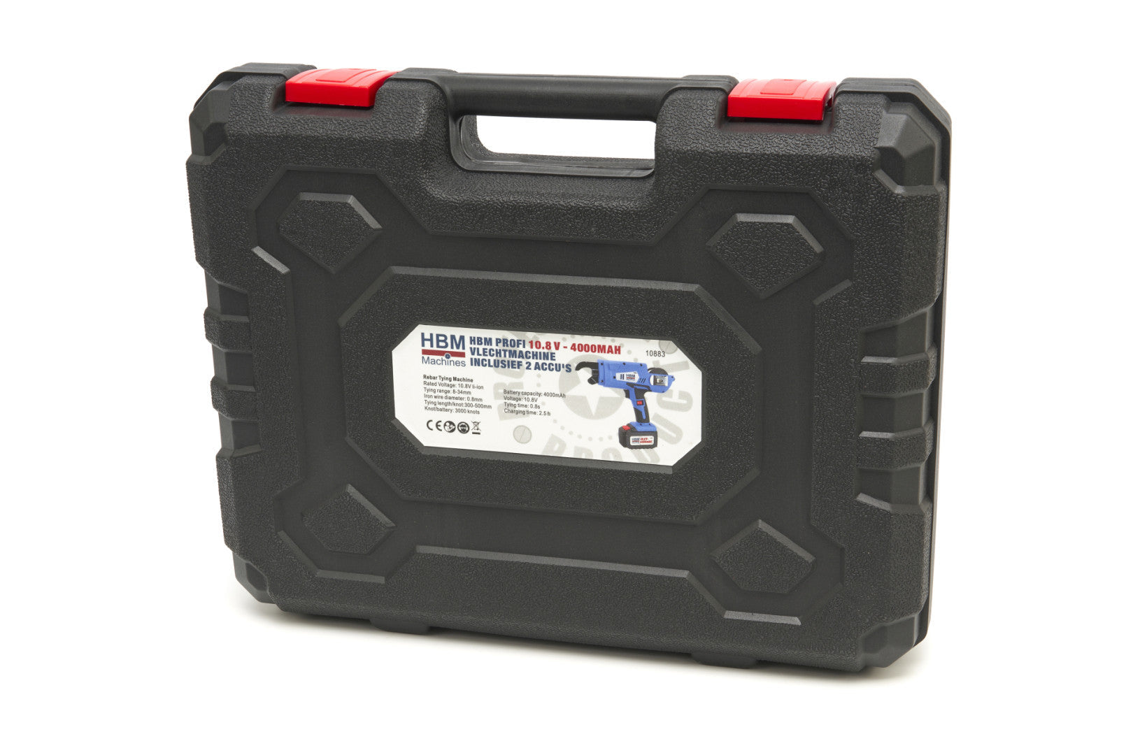 Viazač armatúr, roxorov, výstuží, betonárskej ocele - 2 akumulátory 10,8V 4,0Ah HBM