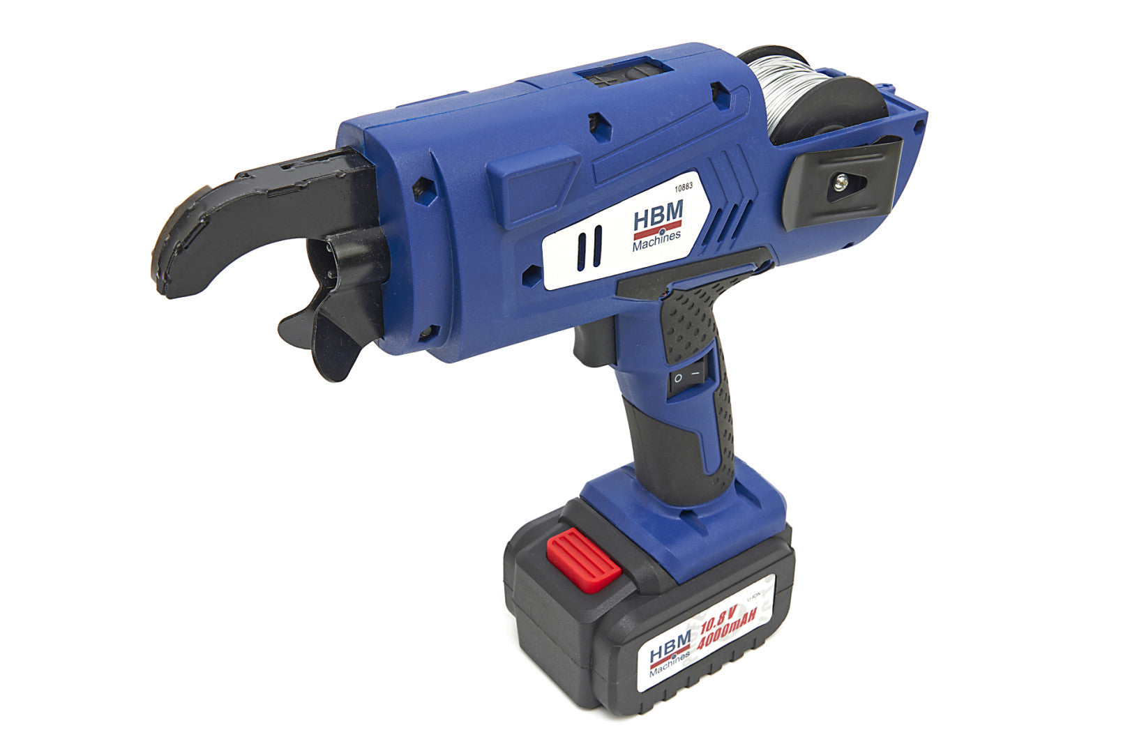 Viazač armatúr, roxorov, výstuží, betonárskej ocele - 2 akumulátory 10,8V 4,0Ah HBM