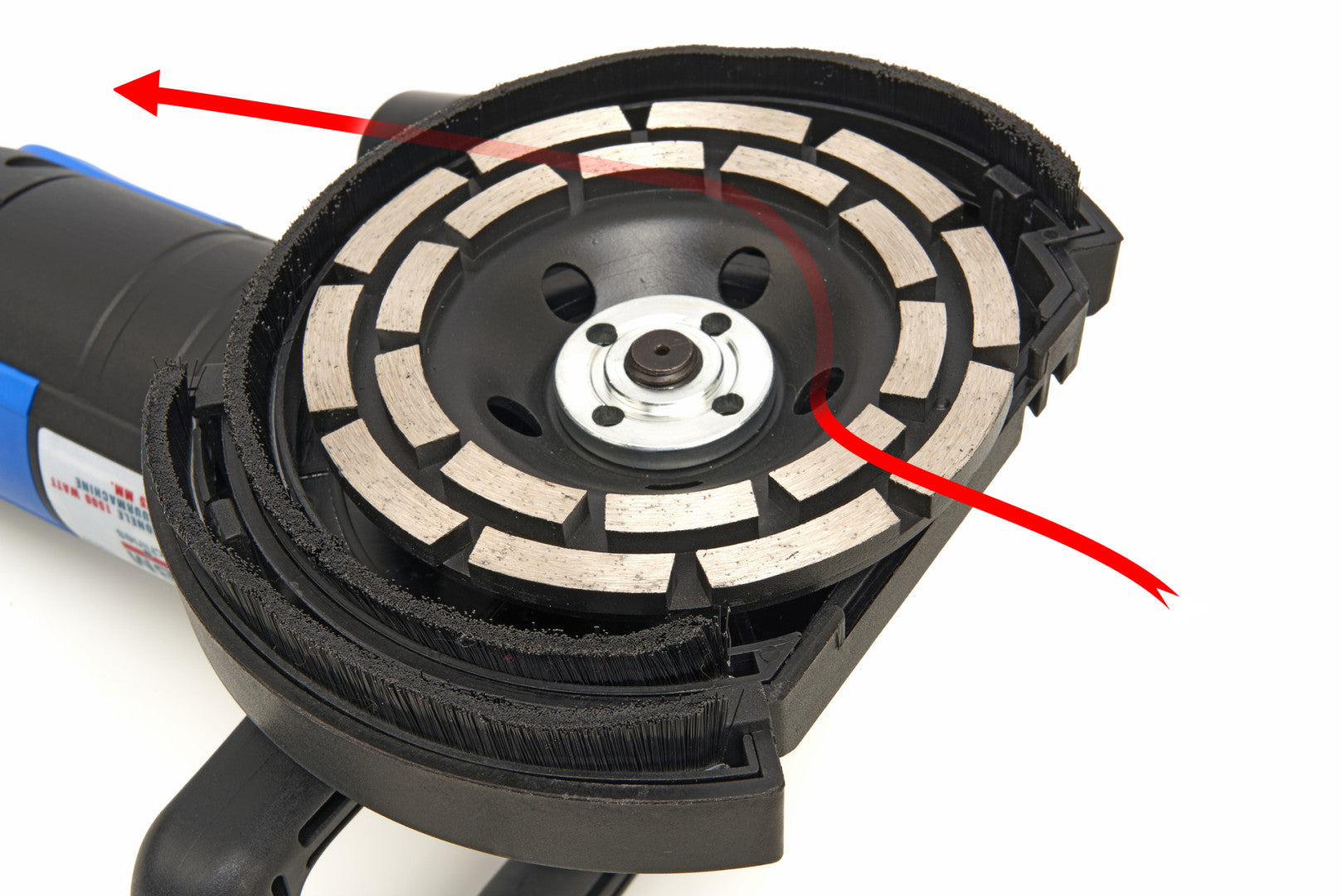 Brúska na betón 1500W, 125mm HBM