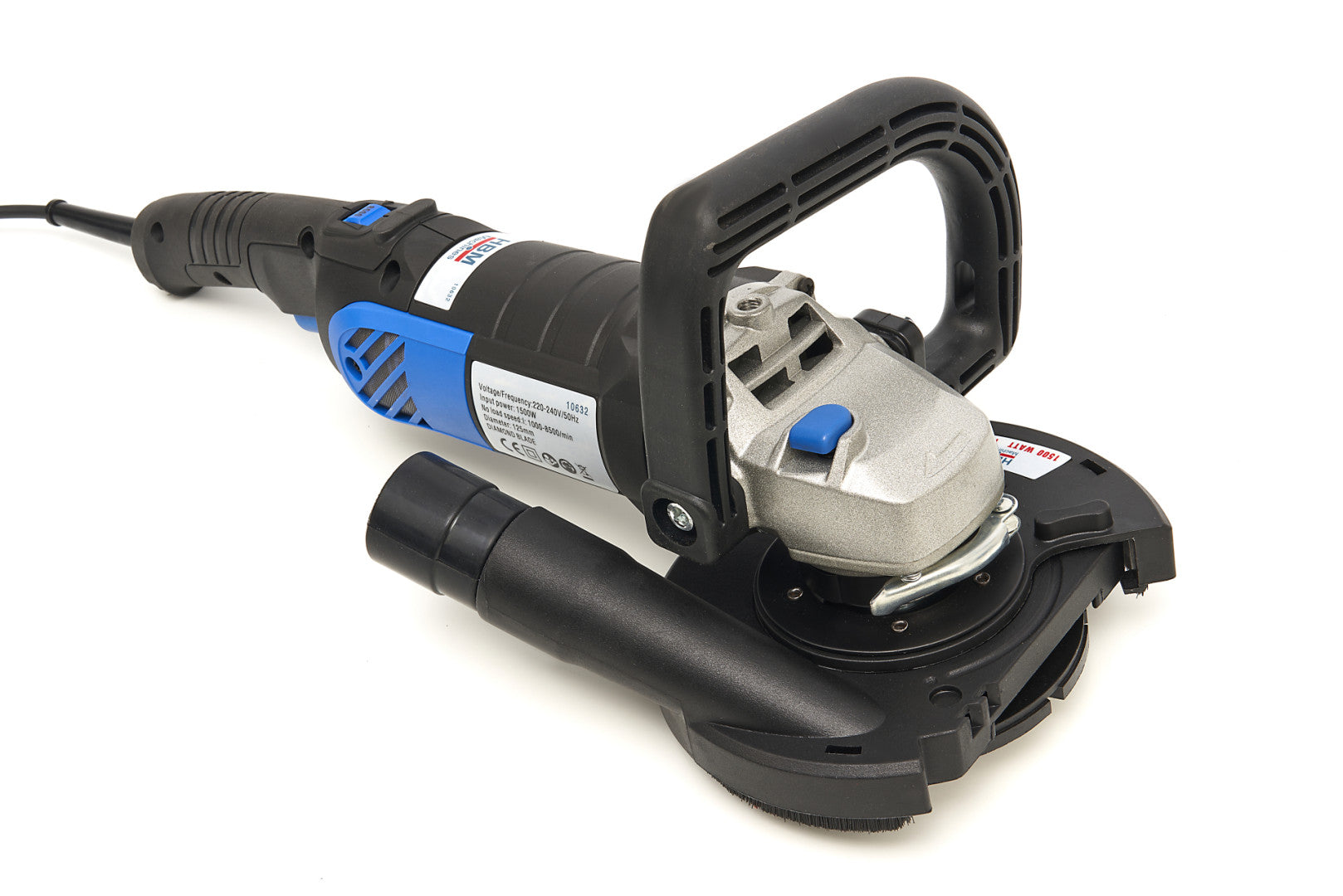 Brúska na betón 1500W, 125mm HBM