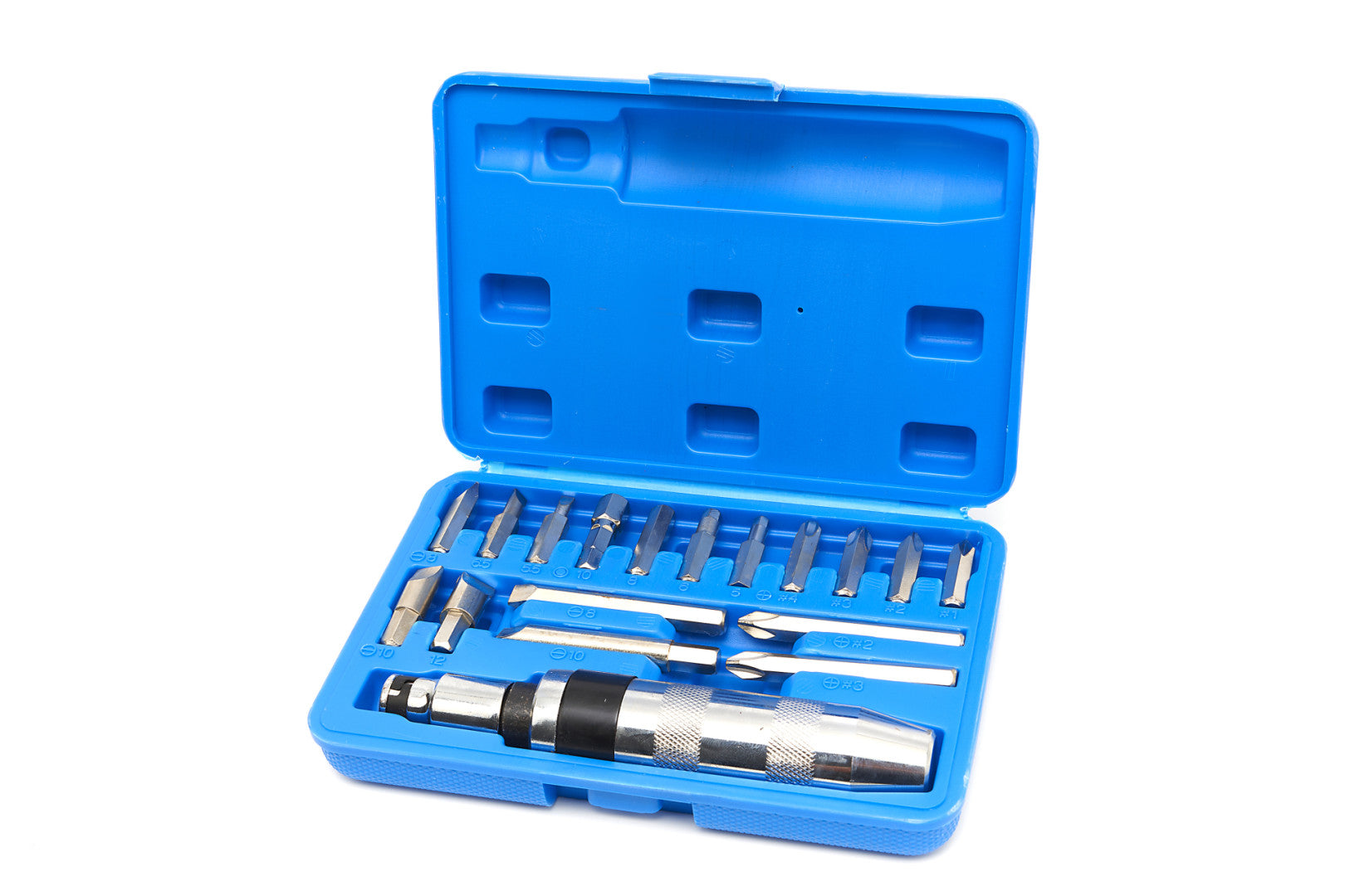 Sada rázového skrutkovača s bitmi 18ks