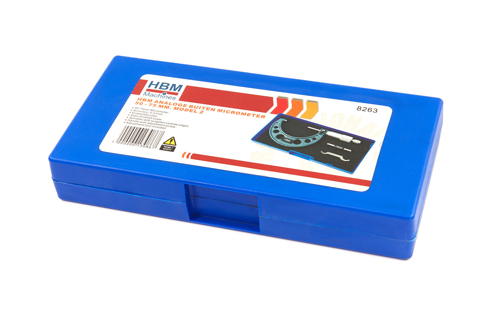 Vonkajší mikrometer 0 – 25 mm hbm model 2