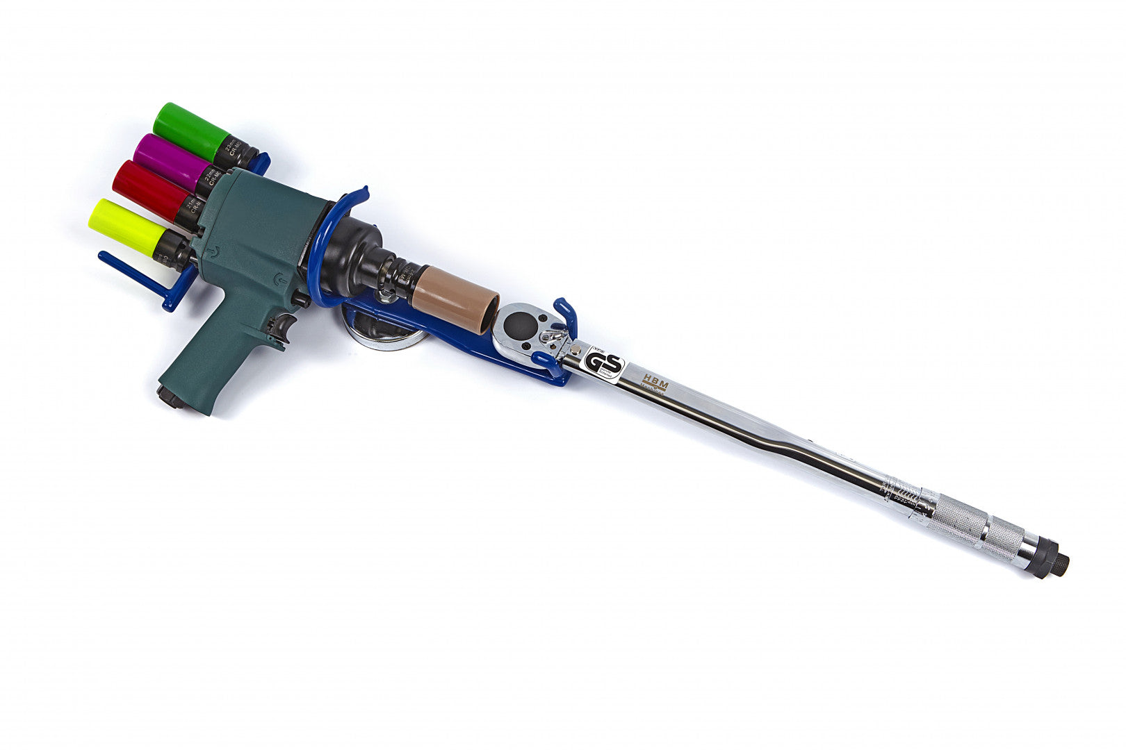 Magnetický držiak na uťahovač a hlavice HBM