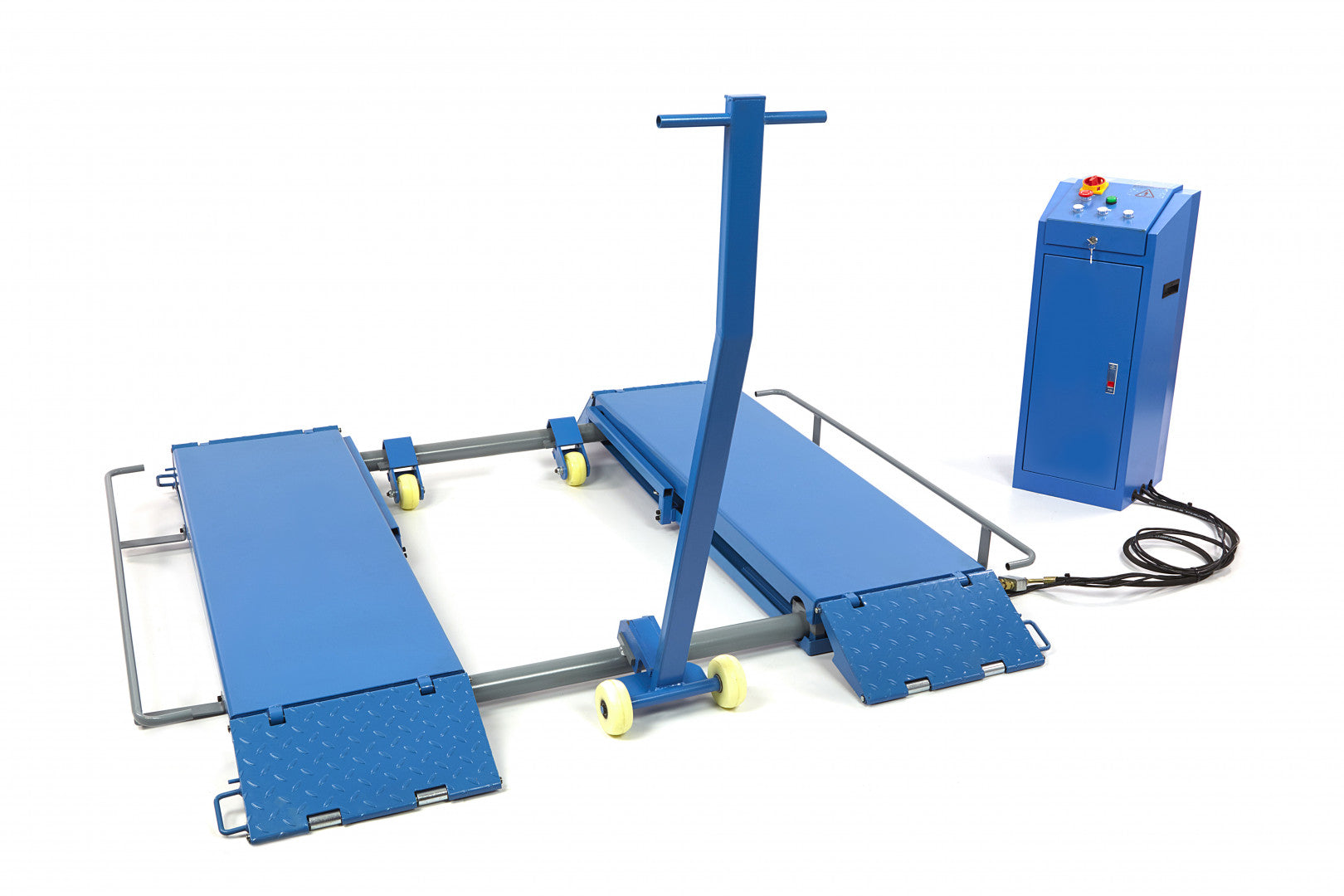 Nožnicový zdvihák 220V 3t HBM + olej zdarma