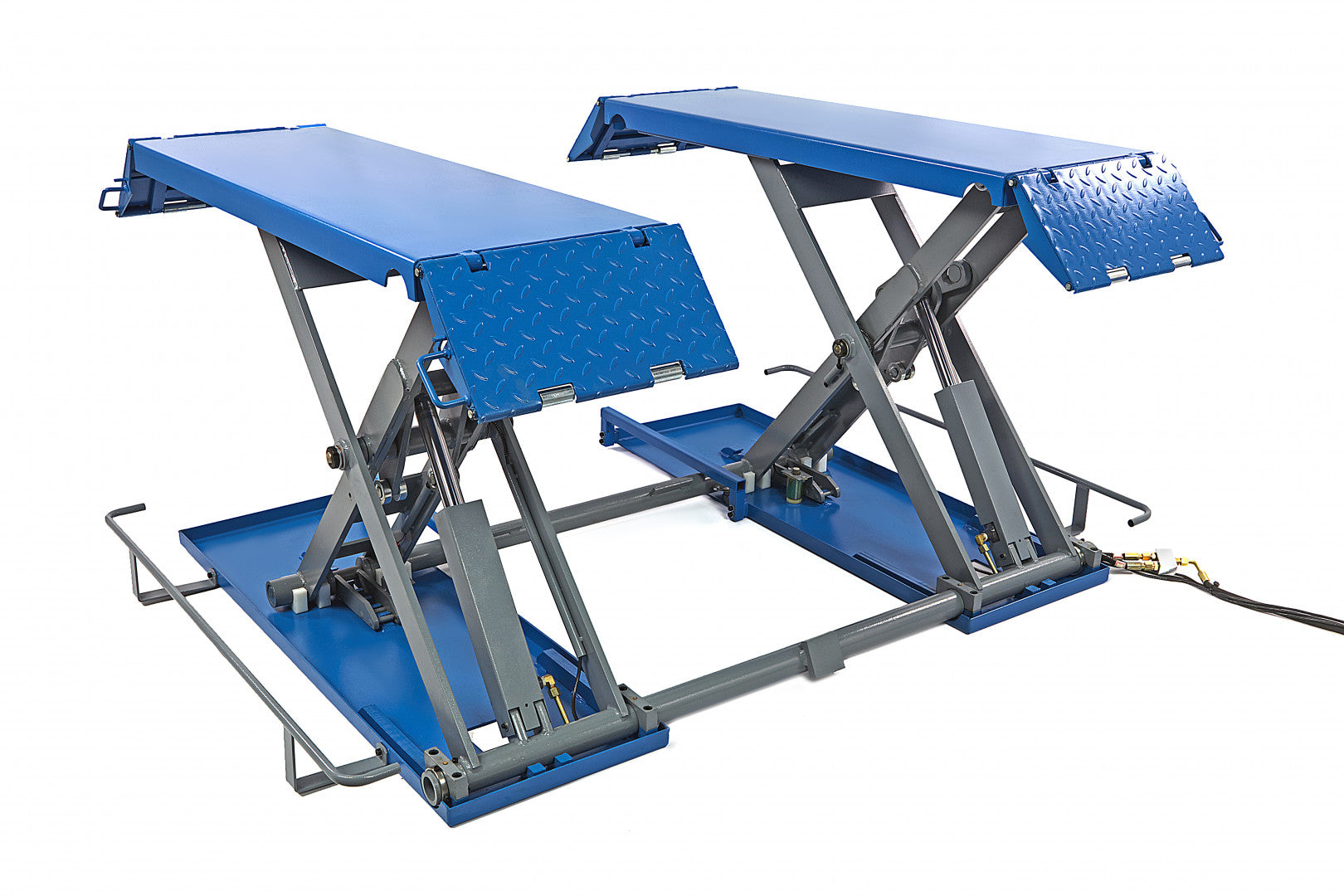 Nožnicový zdvihák 220V 3t HBM + olej zdarma