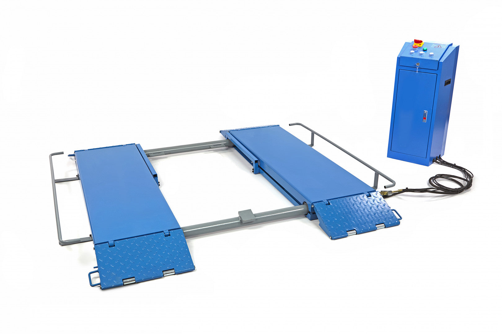 Nožnicový zdvihák 220V 3t HBM + olej zdarma