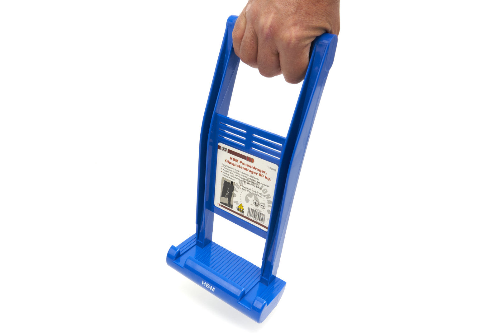 Zariadenie s rukoväťou na prenášanie sadrokartónových alebo osb dosiek 80 kg