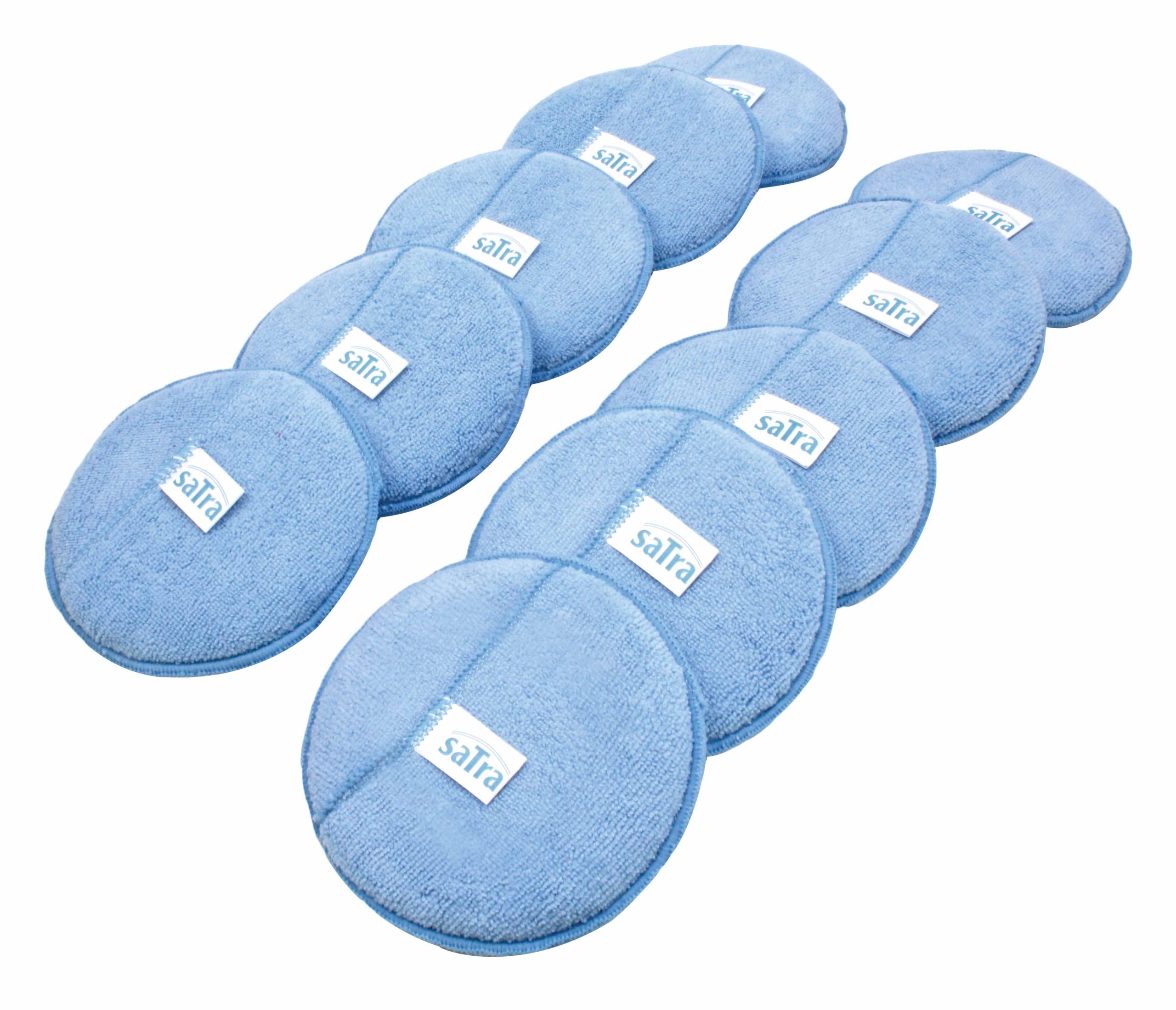 Sada 10 hubiek na voskovanie a leštenie, 13cm