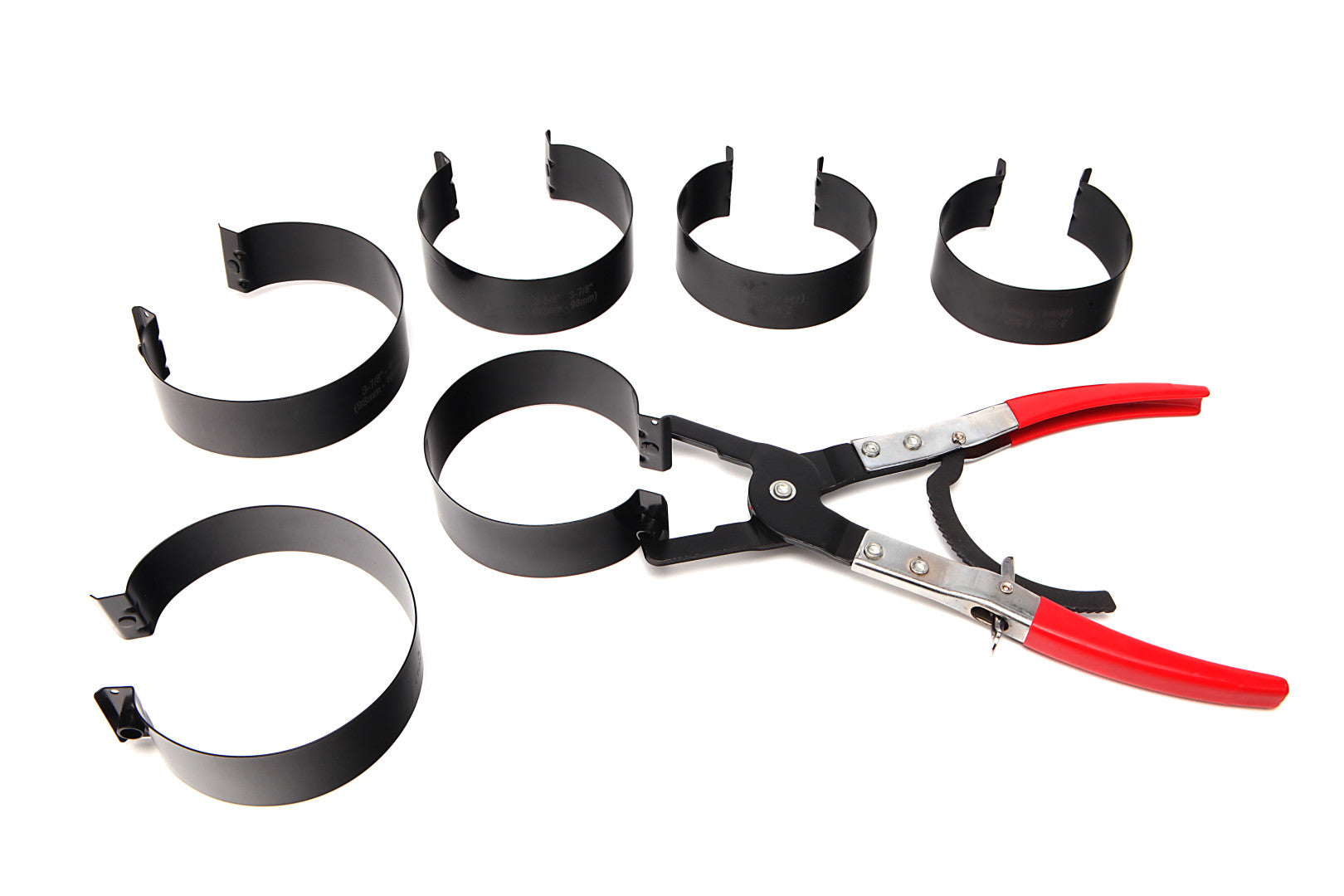 Sada klieští na montáž piestnych krúžkov 73-111 mm