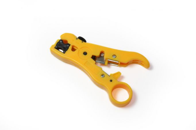 Kliešte na odizolovanie káblov, koaxiálnych a telefónnych káblov, UTP