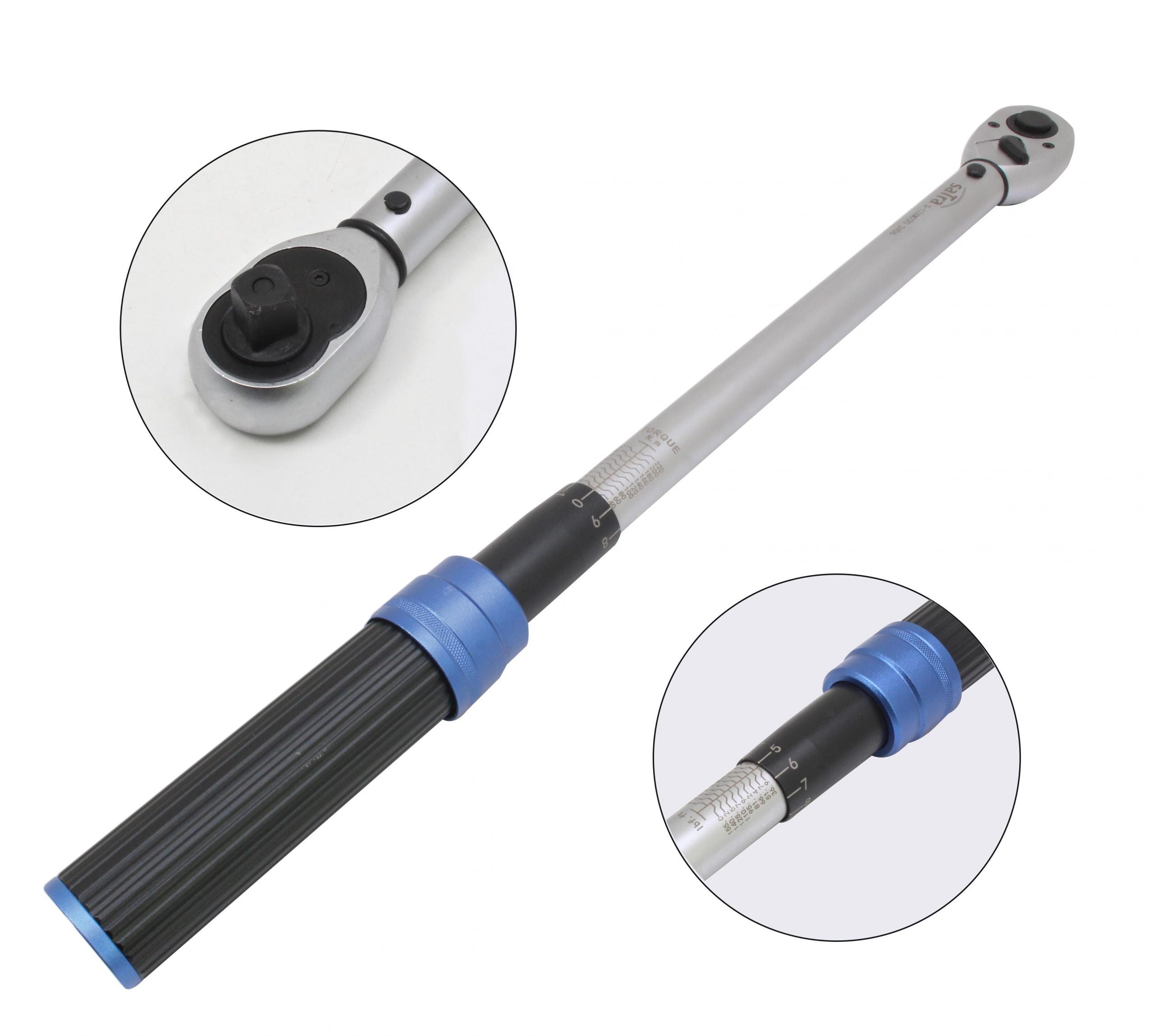 Momentový kľúč 40 - 220Nm 1/2'' Satra